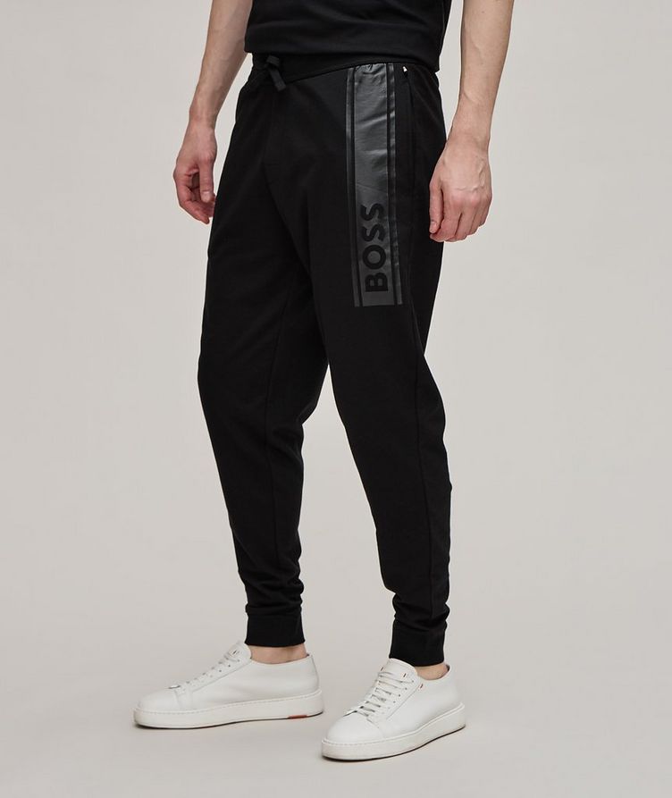 Logo Panel French Terry Sweatpants image 1