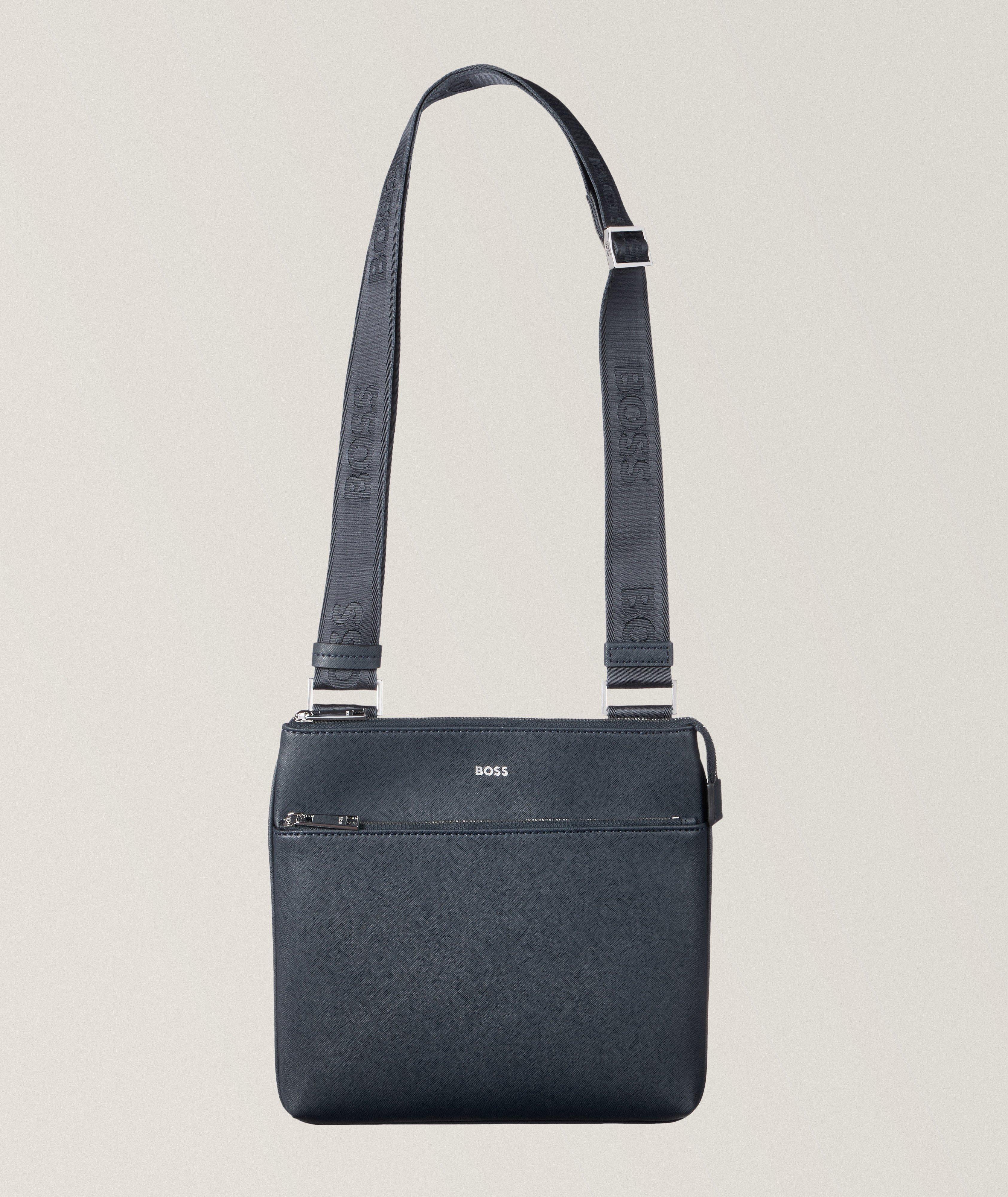 Zair Regenerated Leather Crossbody Bag