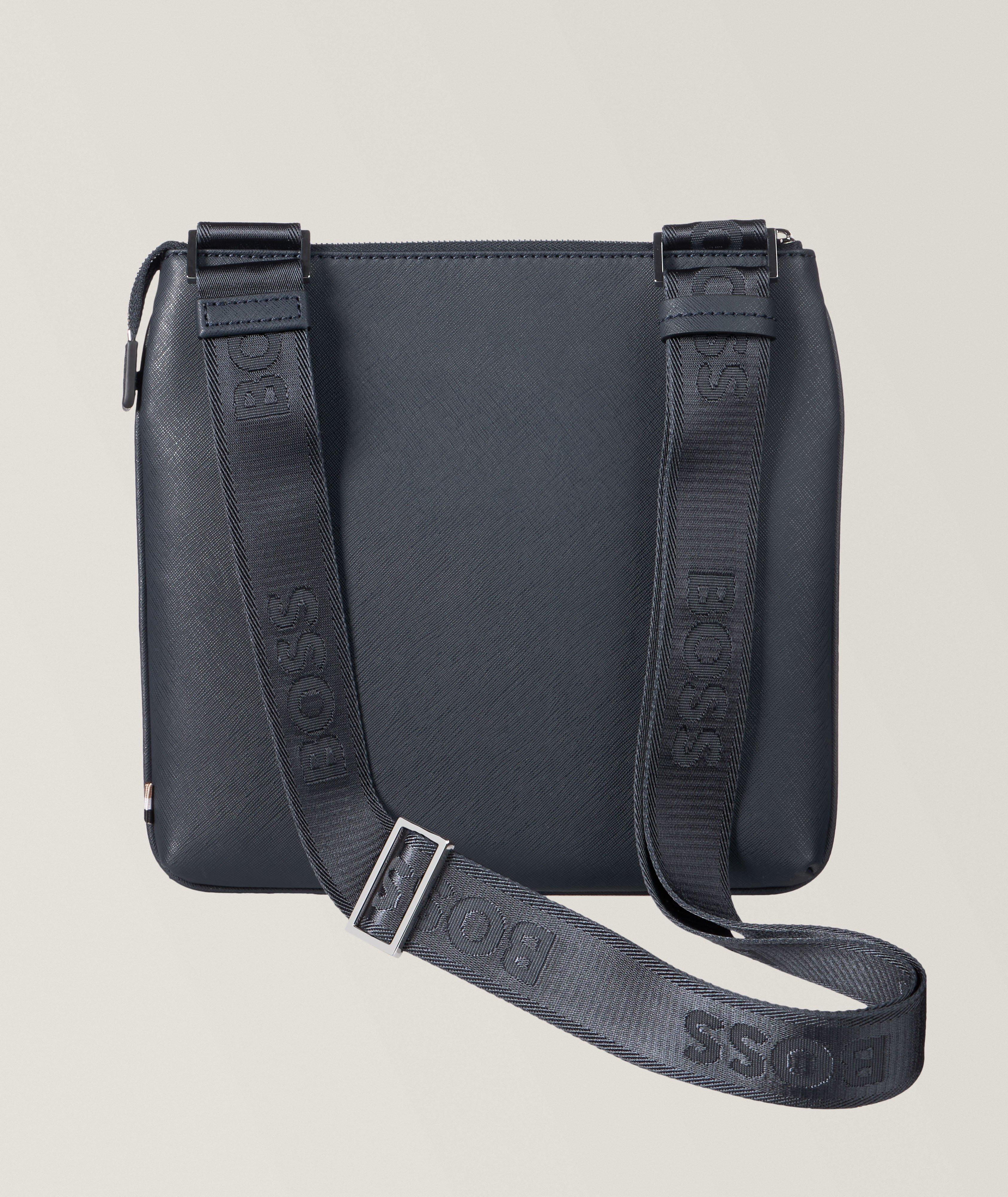 Zair Regenerated Leather Crossbody Bag