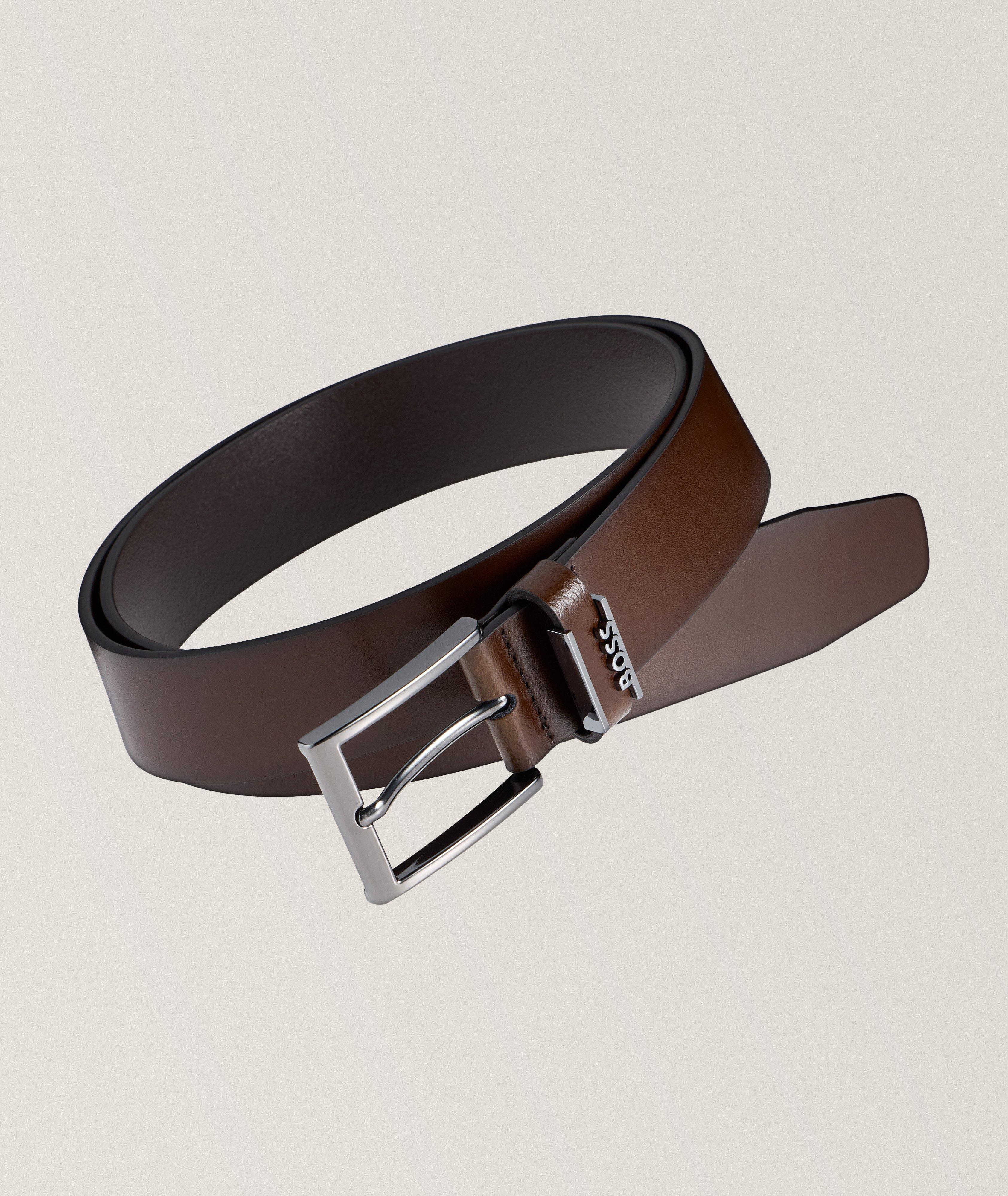 Leather Pin-Buckle Belt  image 0