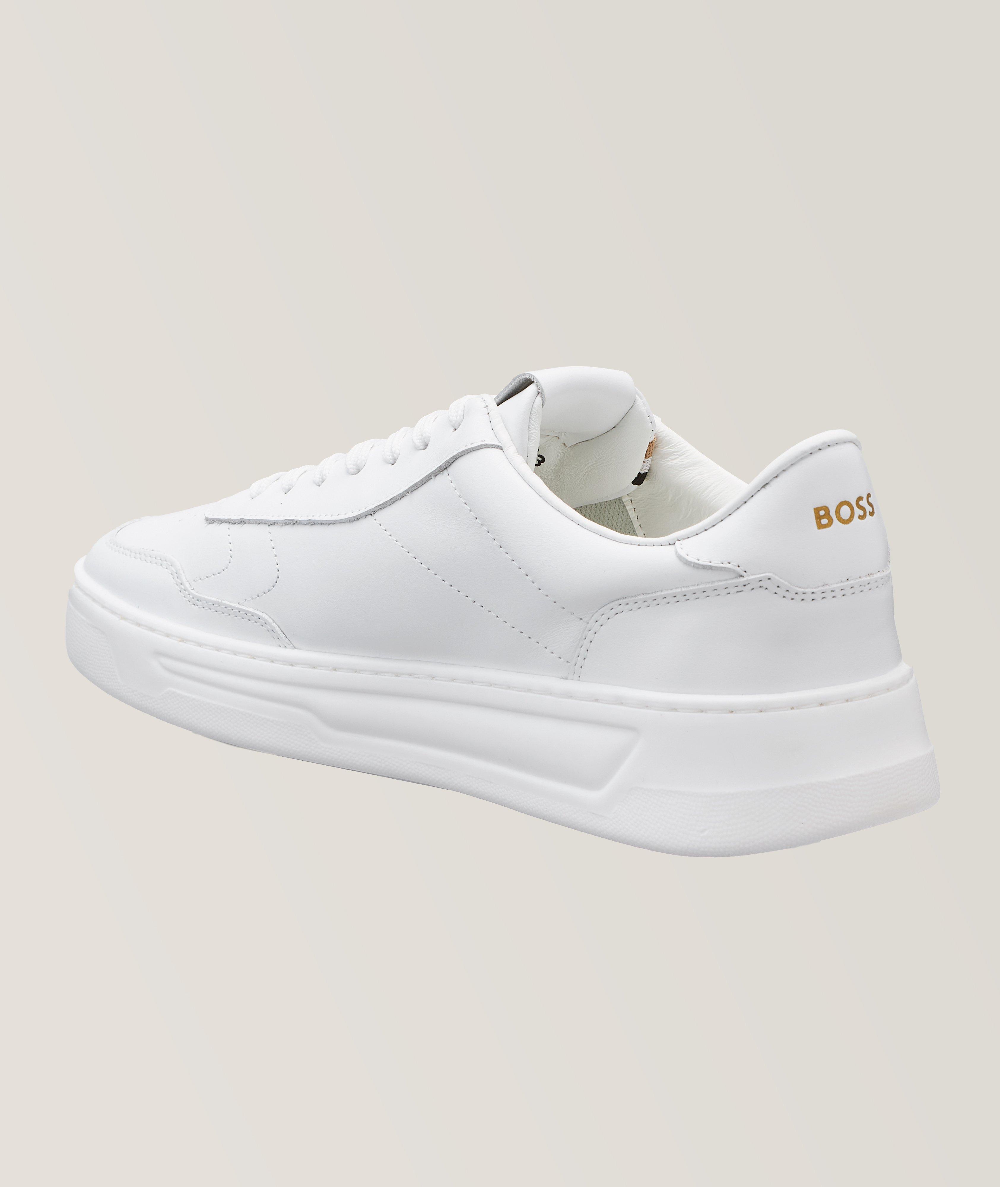 Baltimore Leather Tennis Sneakers image 1