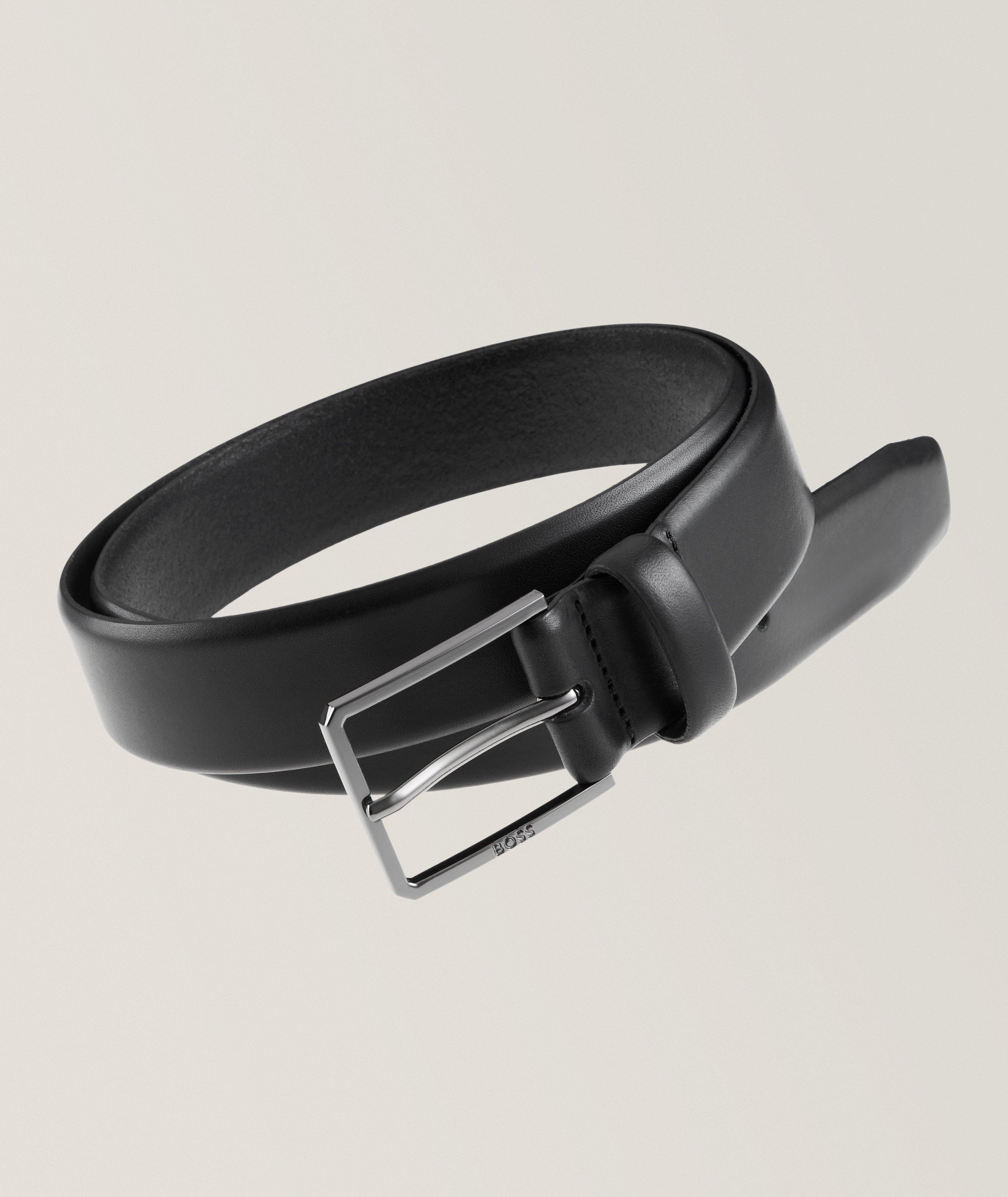 Cary Matte Leather Belt  image 0