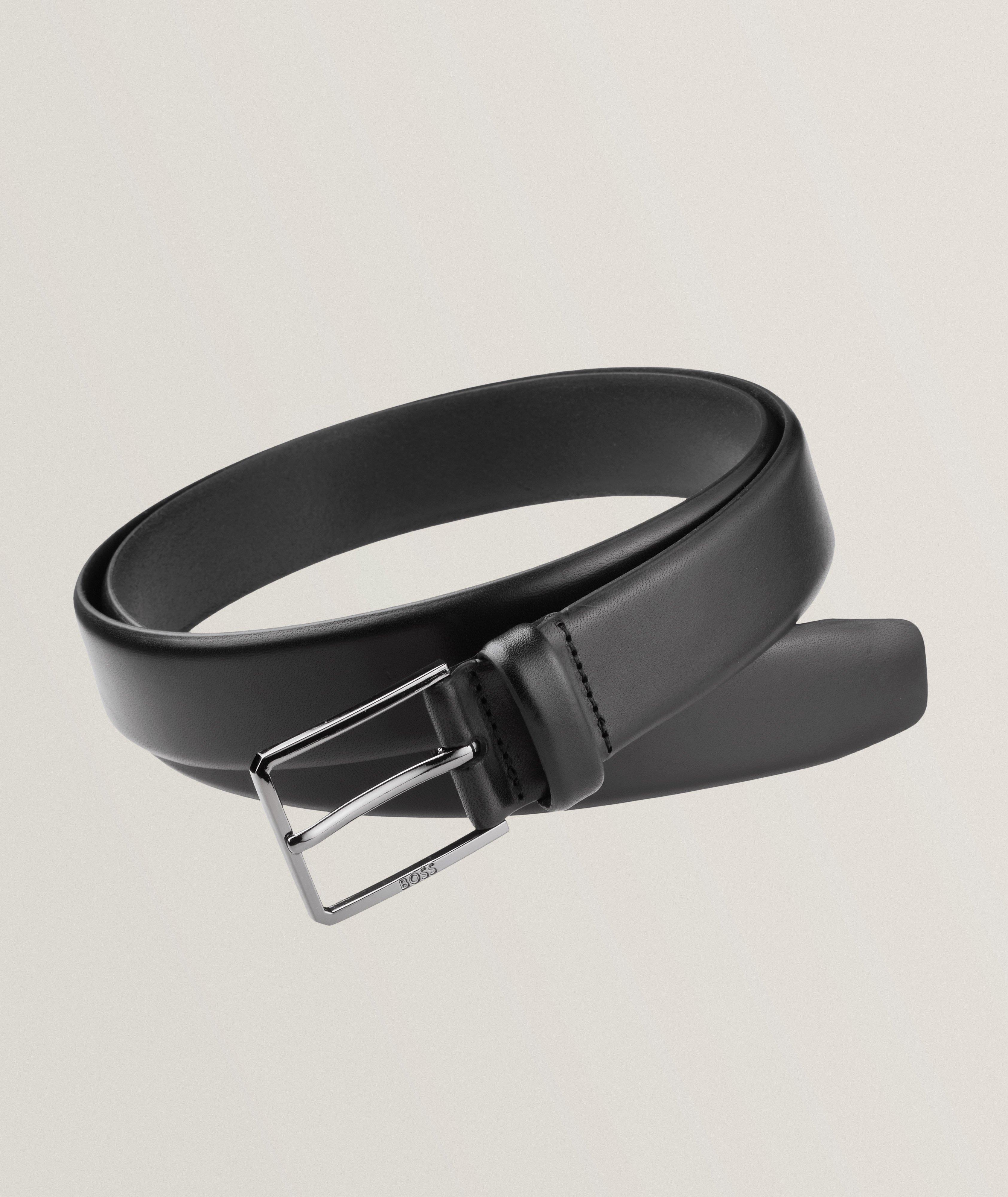 Cary Matte Leather Belt  image 0