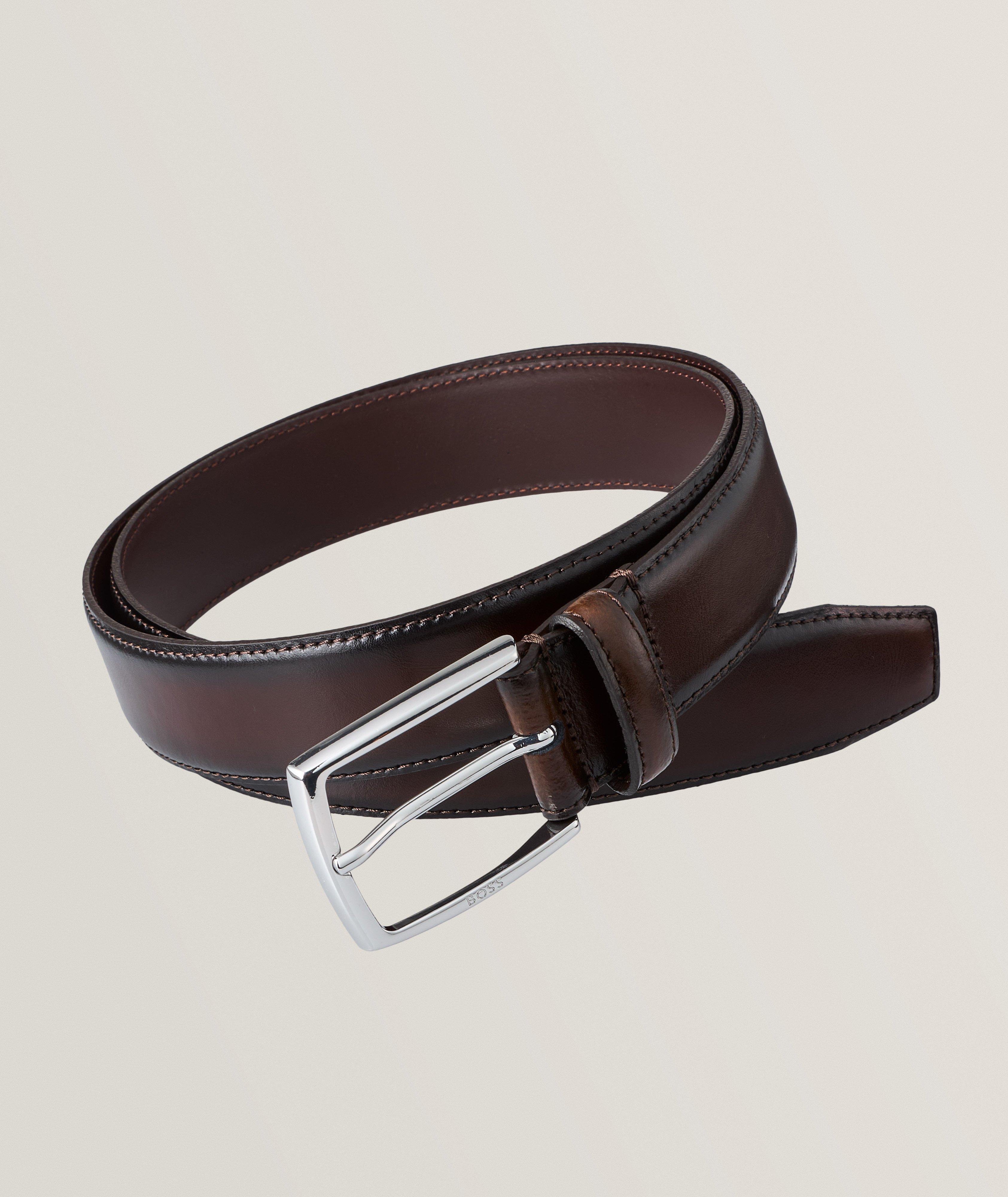 Celie Burnished Leather Belt