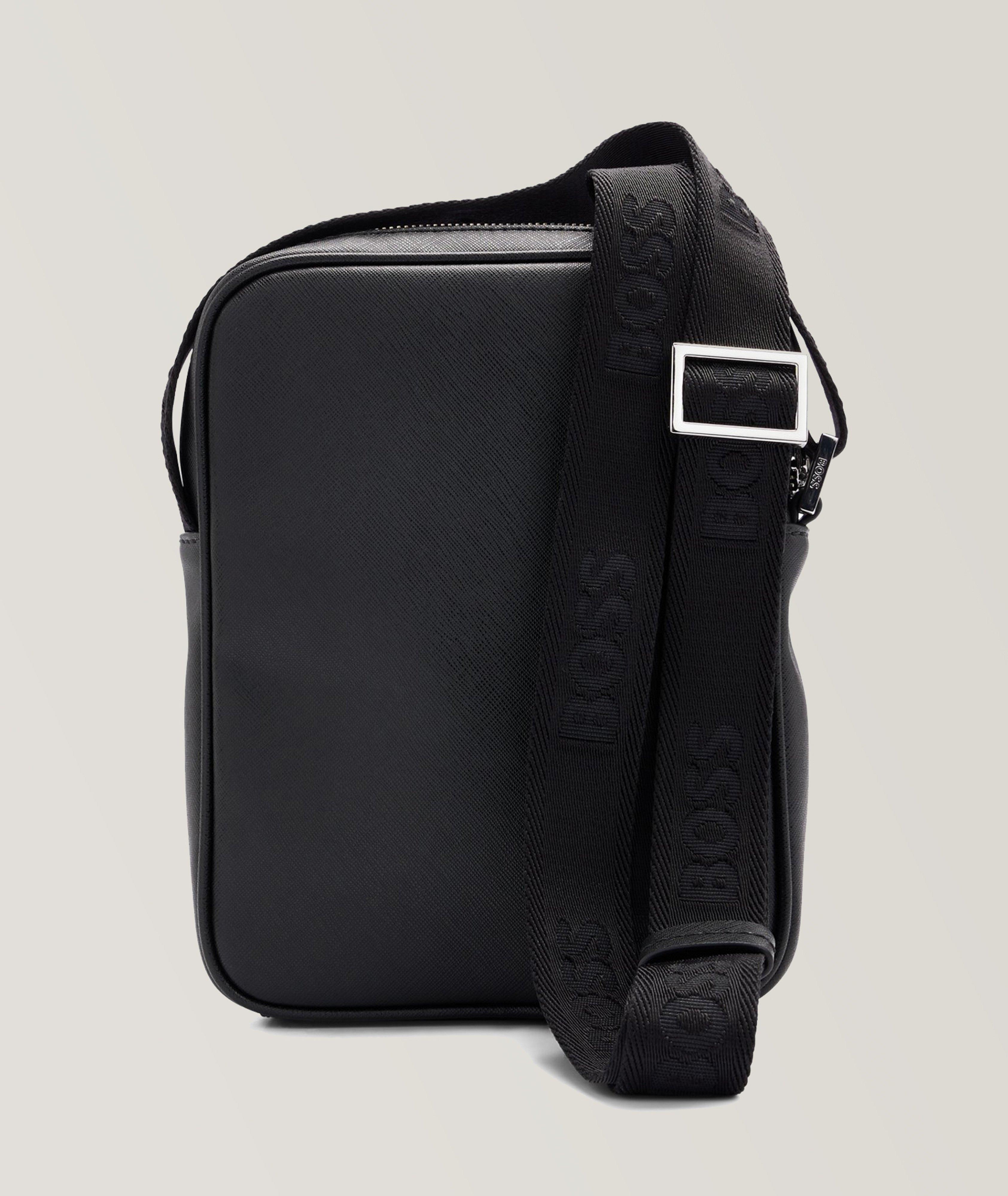 Zair Faux Saffiano Leather Crossbody Bag image 1