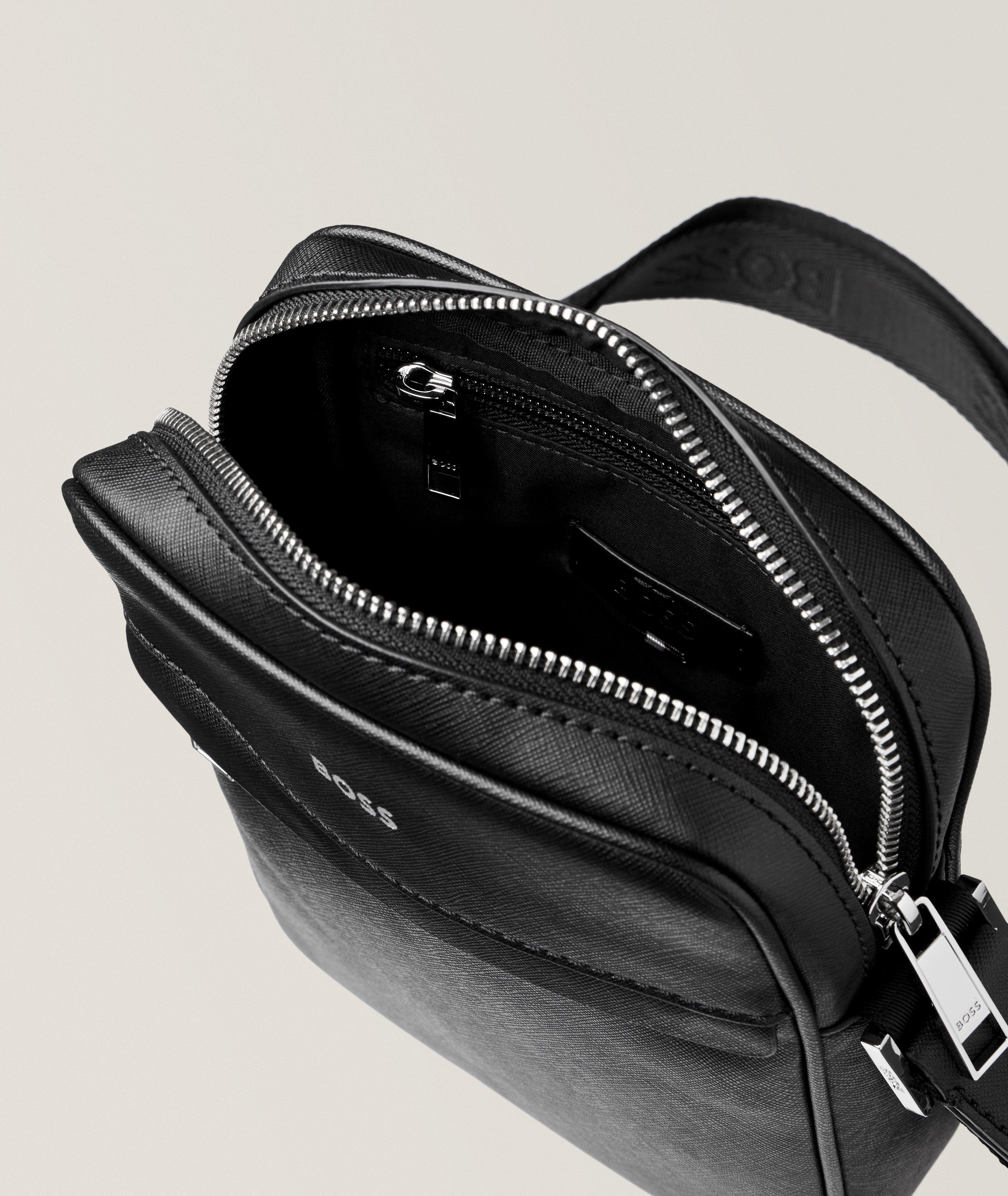 Zair Faux Saffiano Leather Crossbody Bag image 4