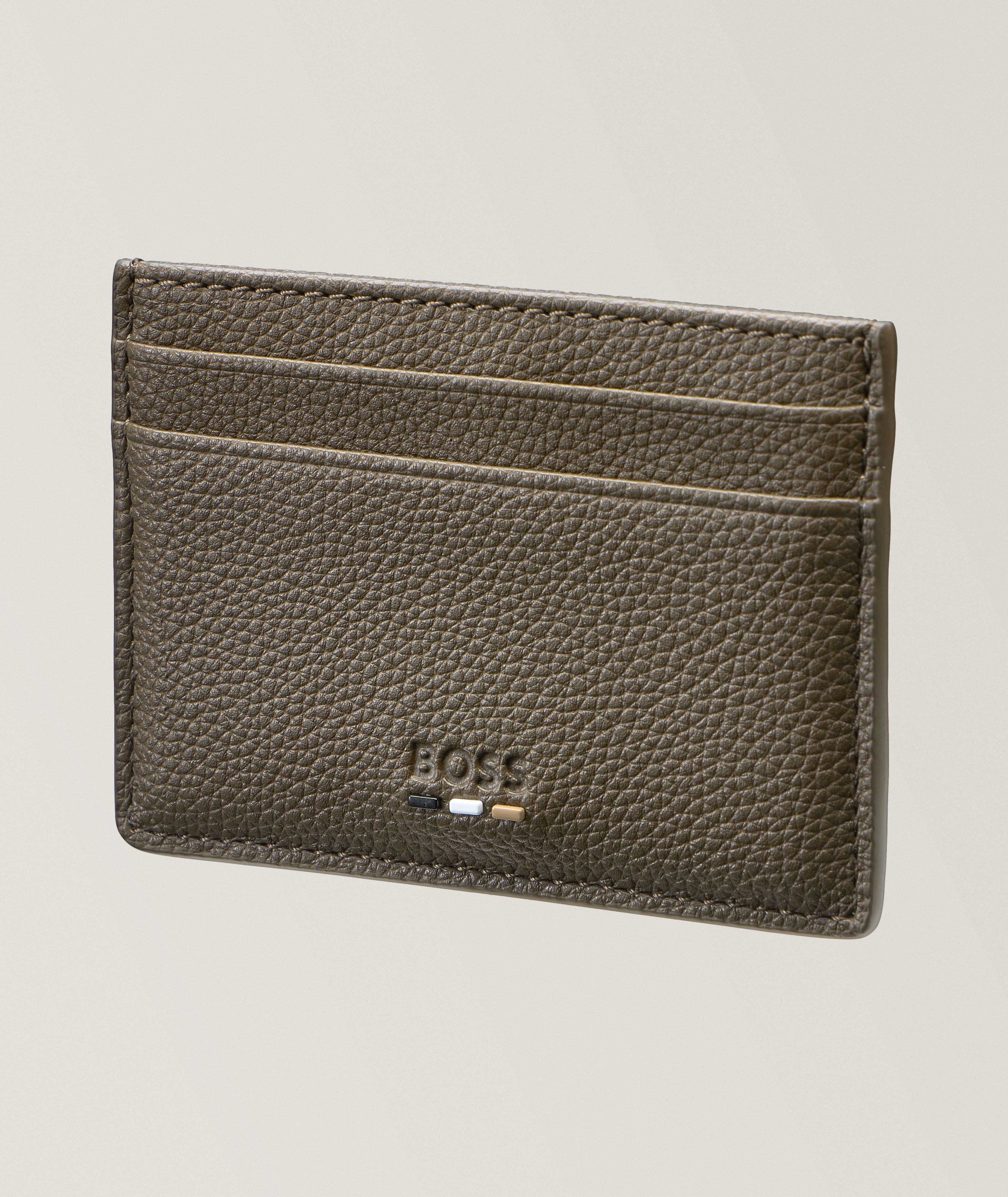 Hugo Boss Ray Signature Stripe Cardholder | Square One