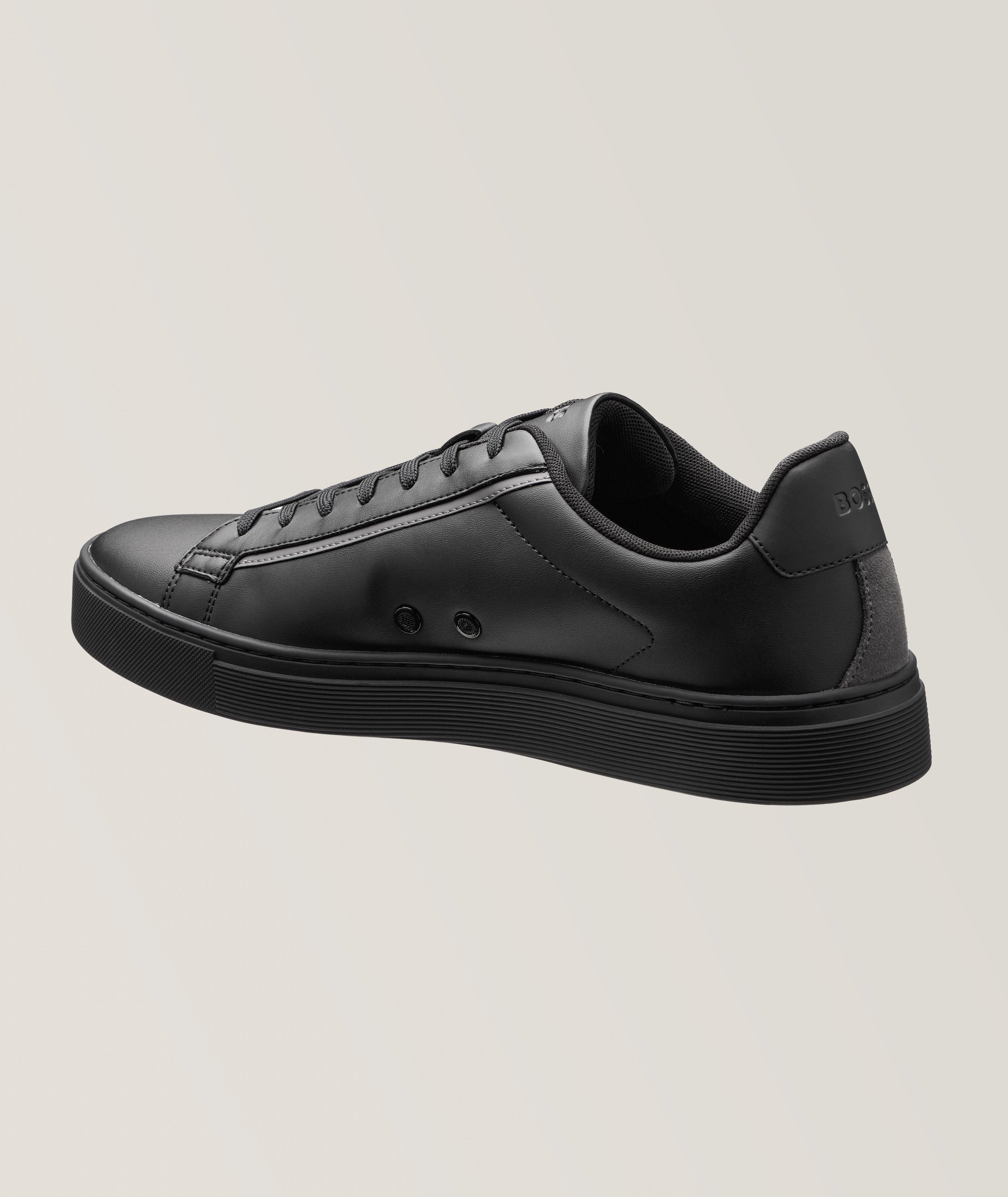 Rhys Tenn Faux Leather Tennis Sneakers image 1