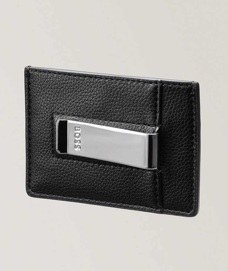 Faux Leather Money Clip Cardholder image 1