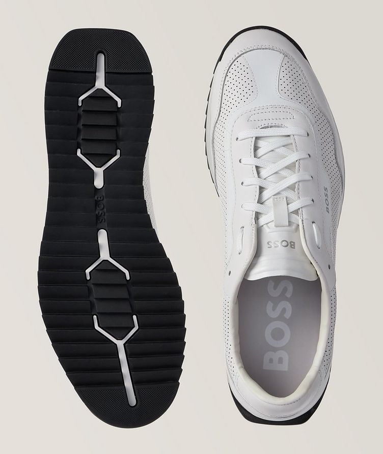 Chaussure sport Zayn en cuir perforé image 2