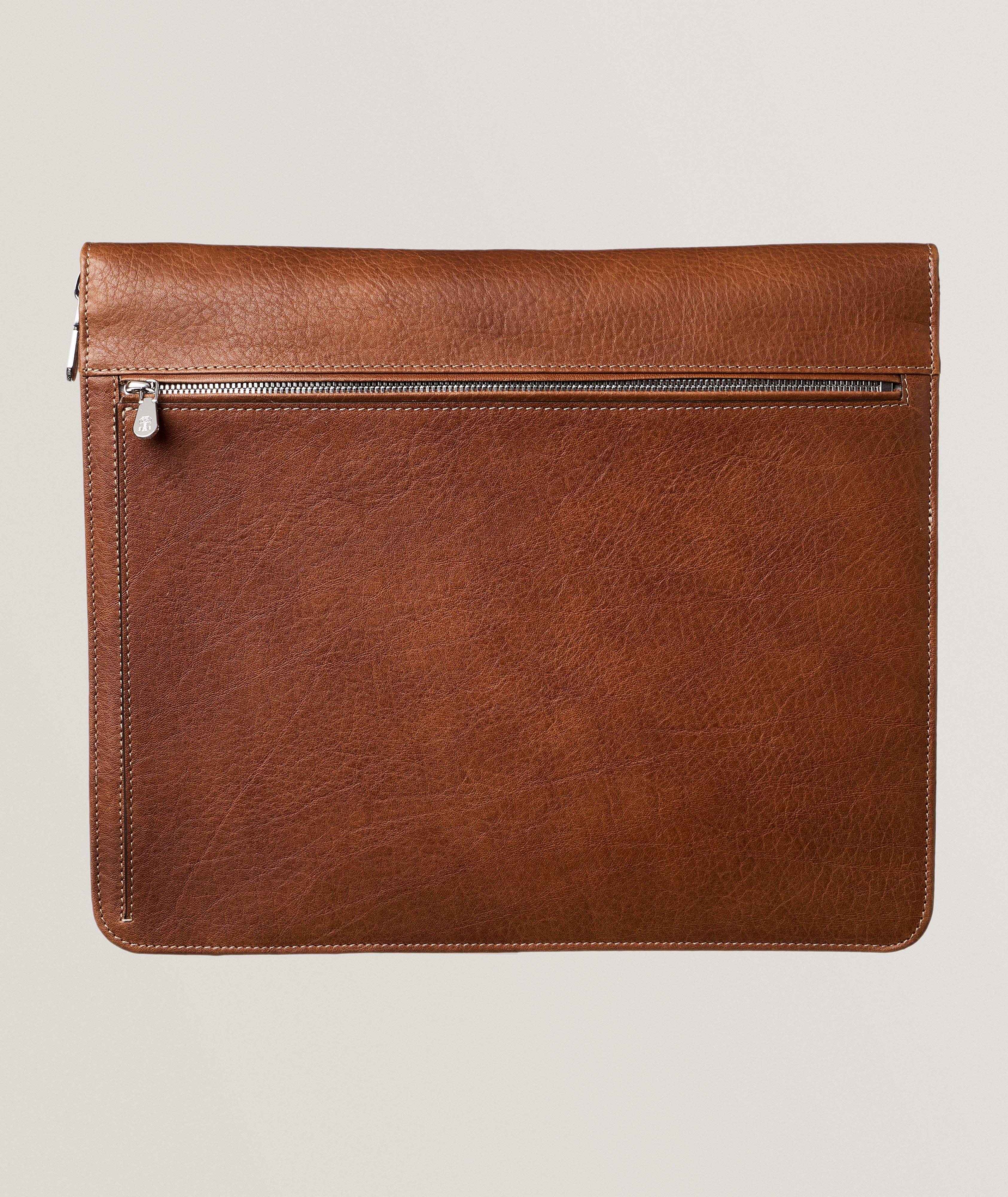 Grain Leather Attaché Case image 3