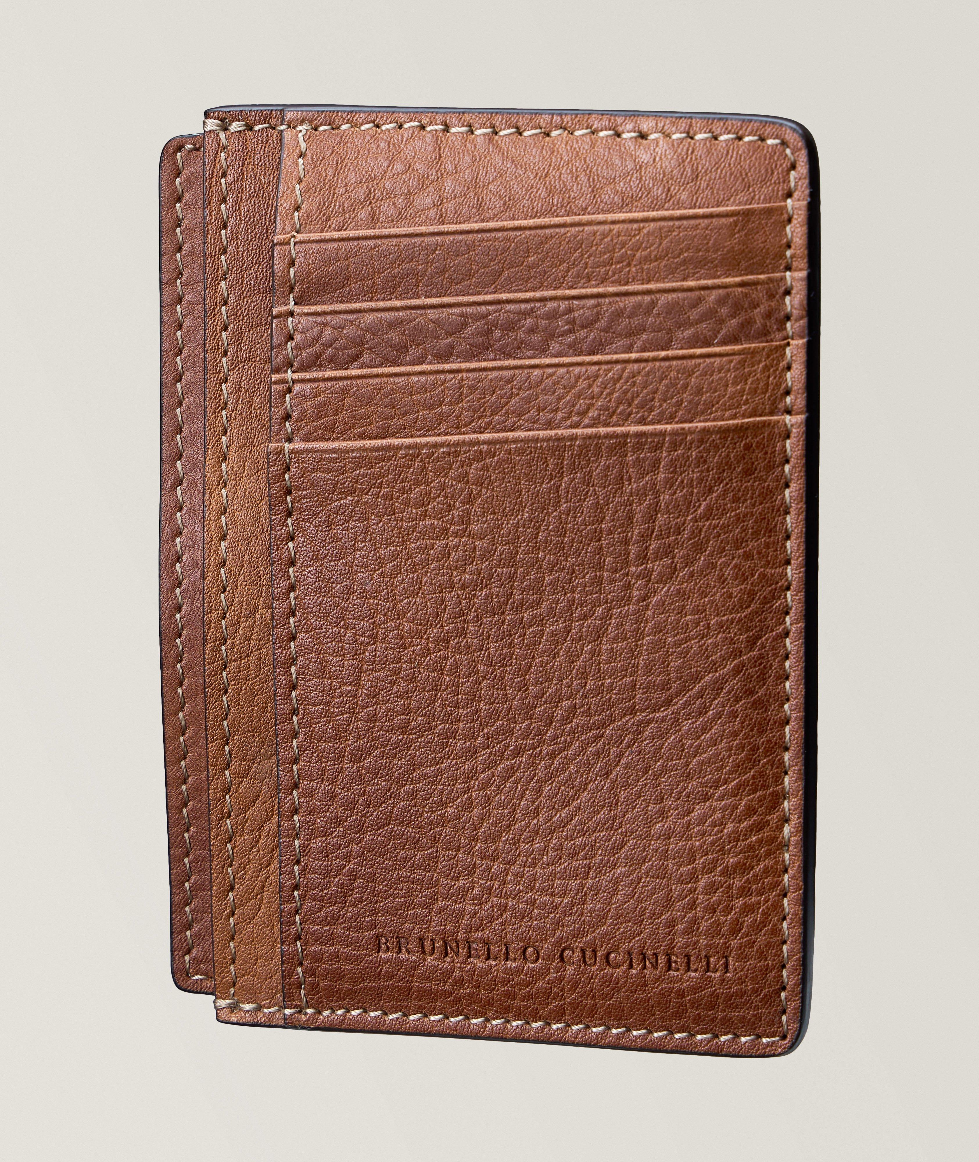 Men's Leather Wallet Large Horizontal
