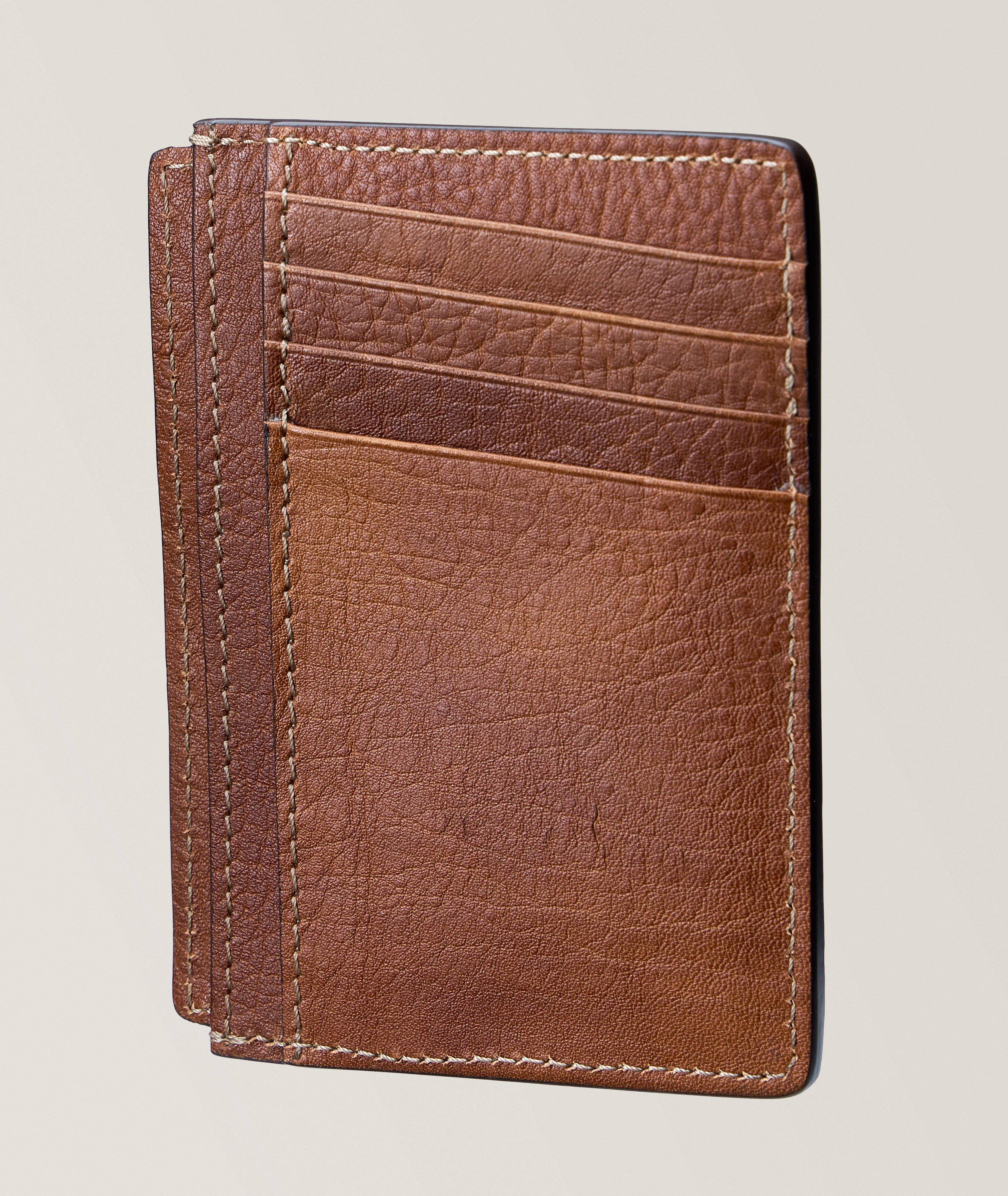 Grained Leather XL Bifold Wallet image 1