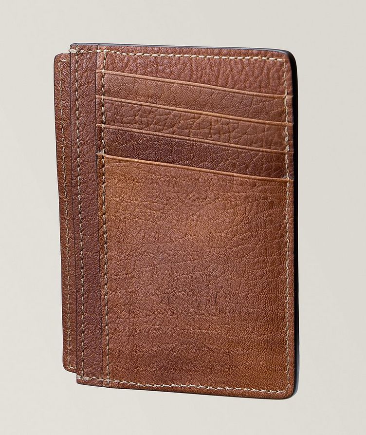 Grained Leather XL Bifold Wallet image 1