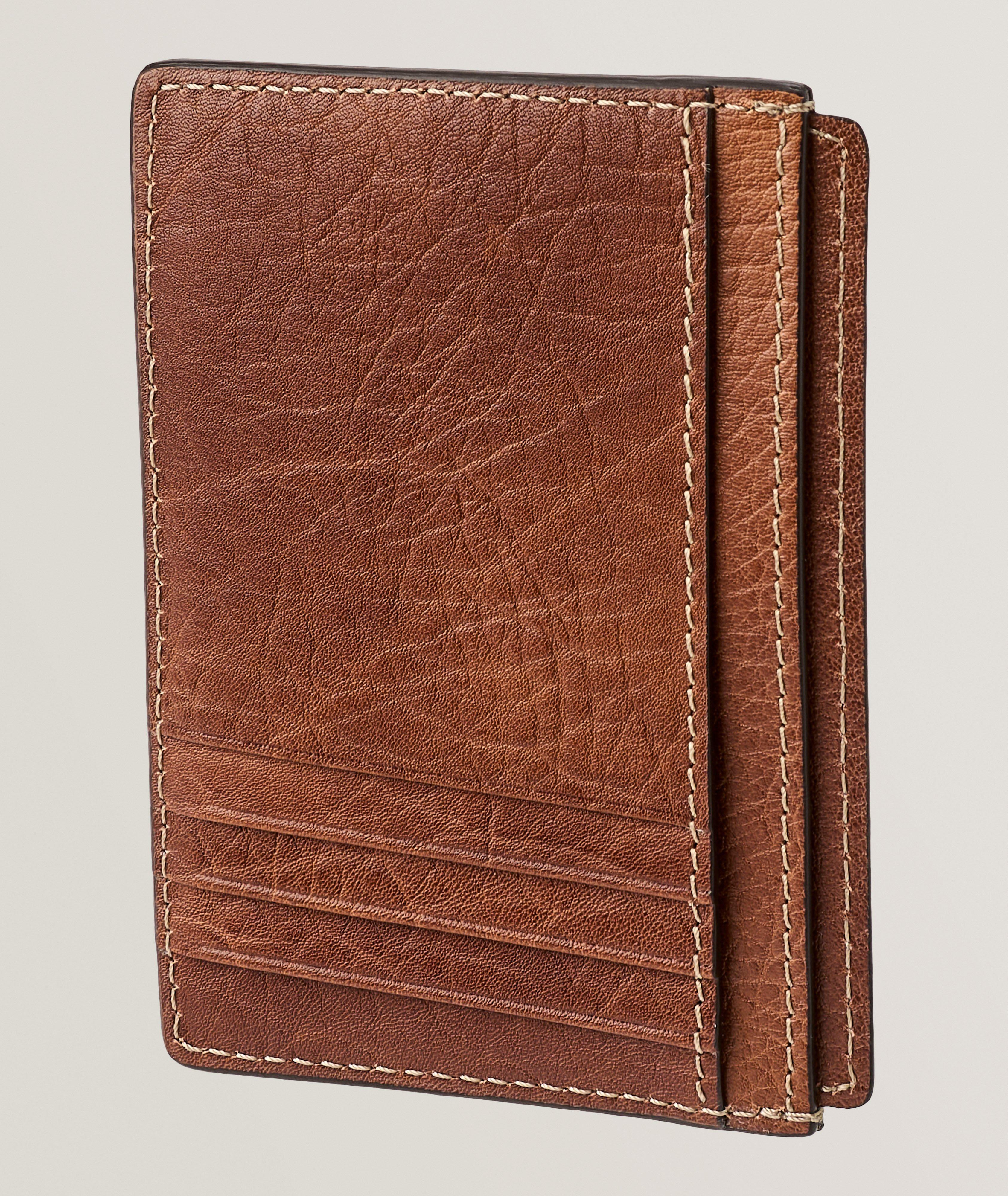 Grained Leather XL Bifold Wallet image 2