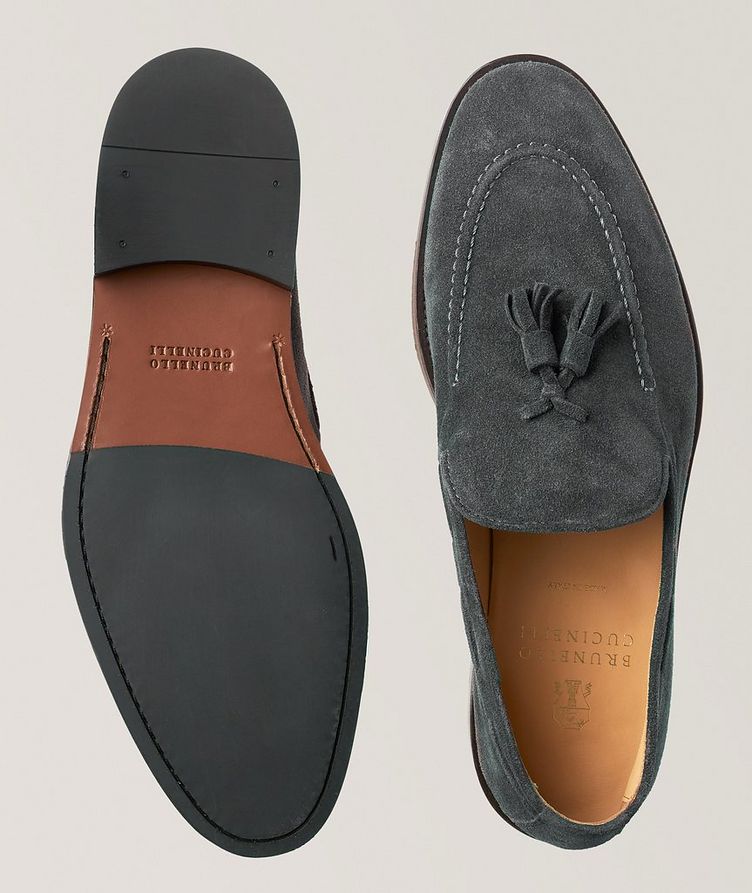 Suede Tassel Loafers image 2