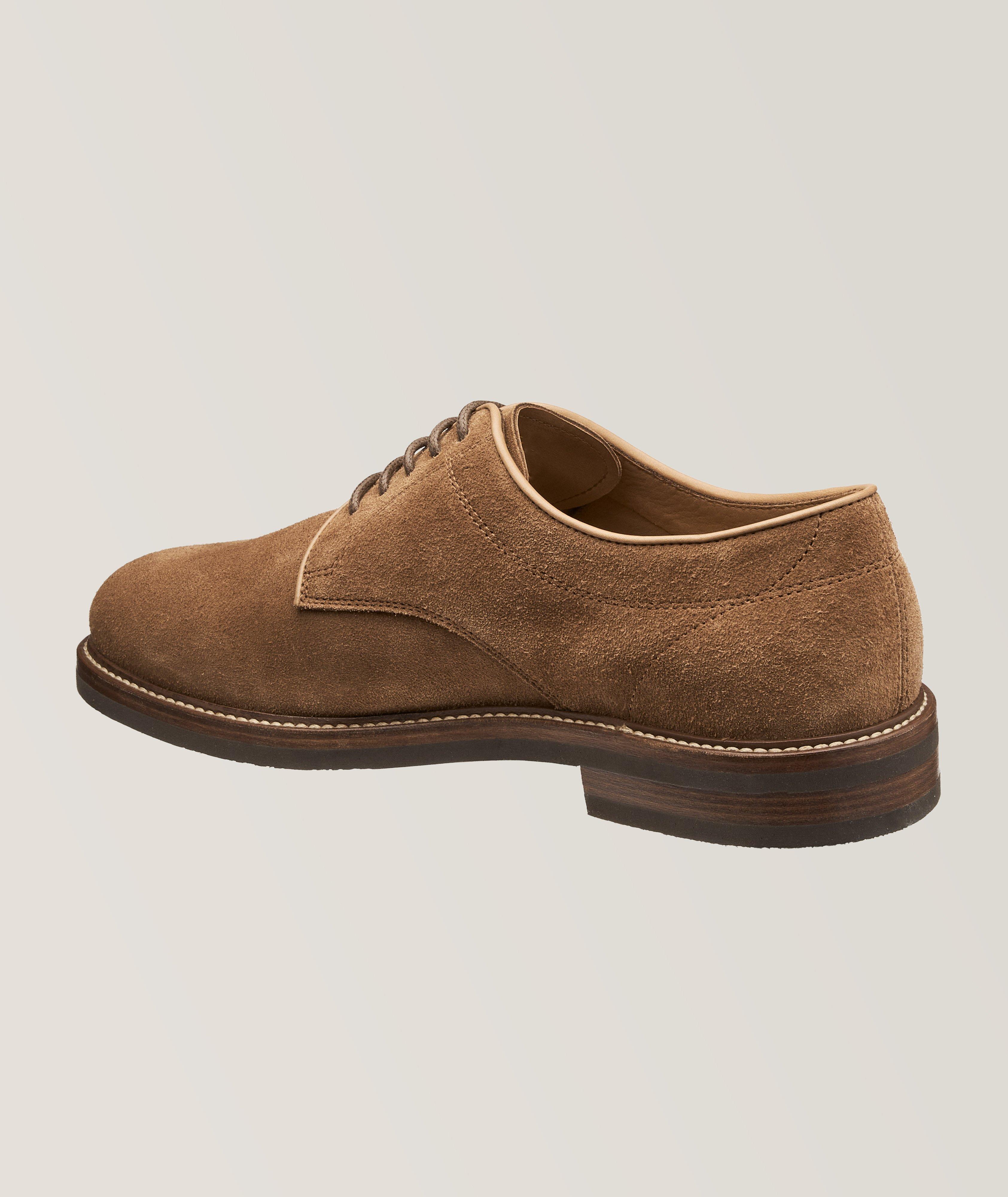 Suede Lace-up Derbies image 1