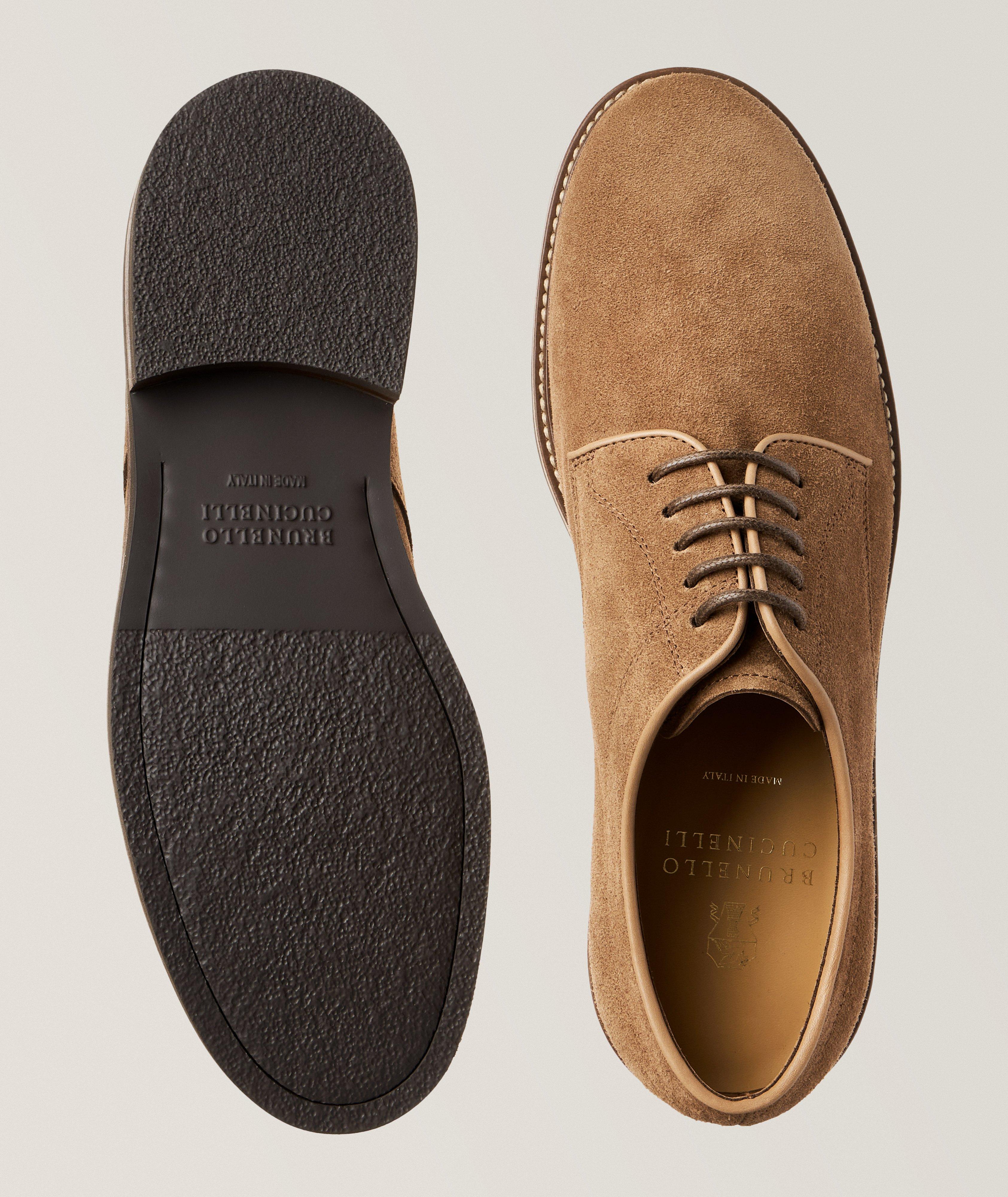 Suede Lace-up Derbies image 2