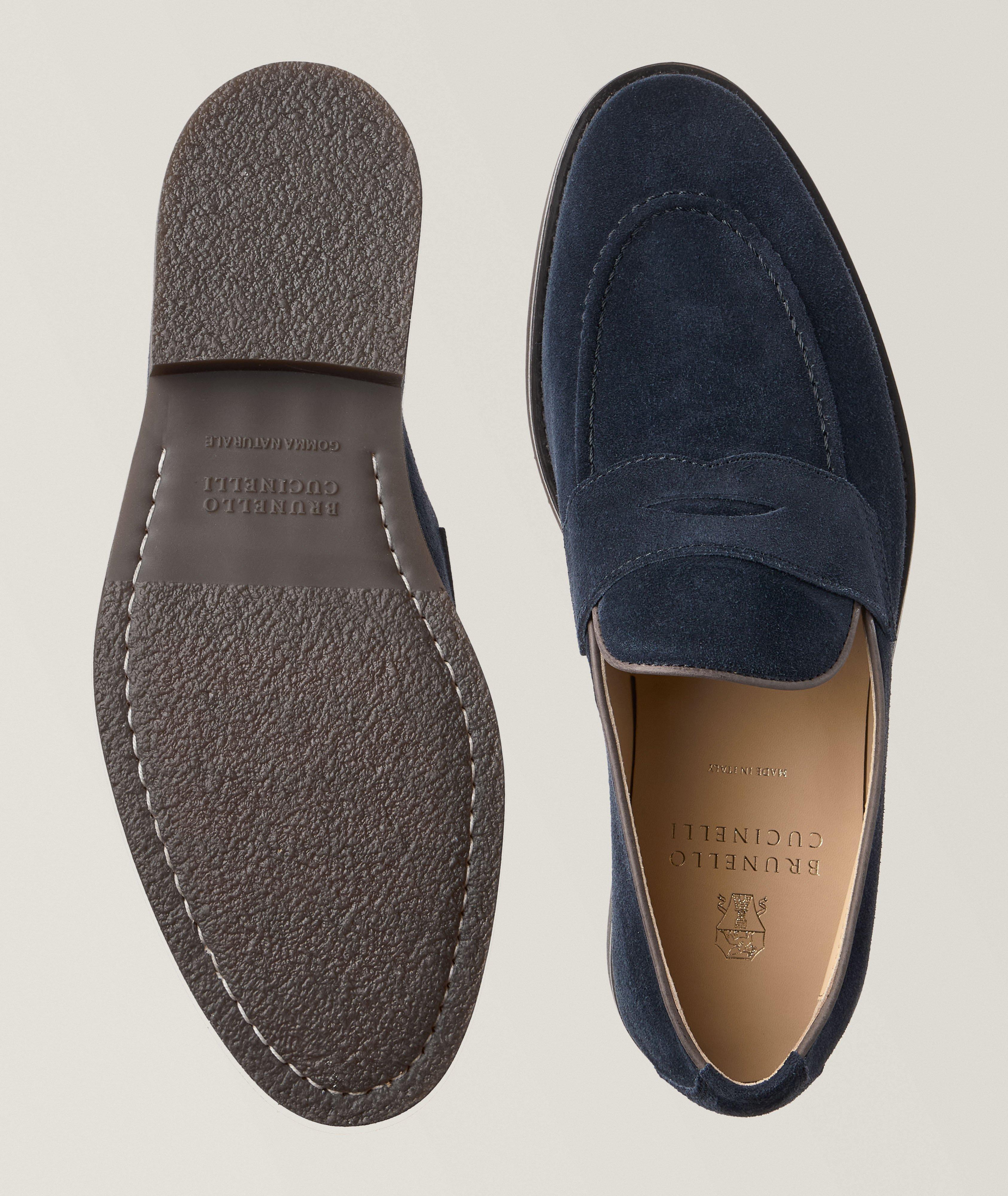 Suede Leather Loafers