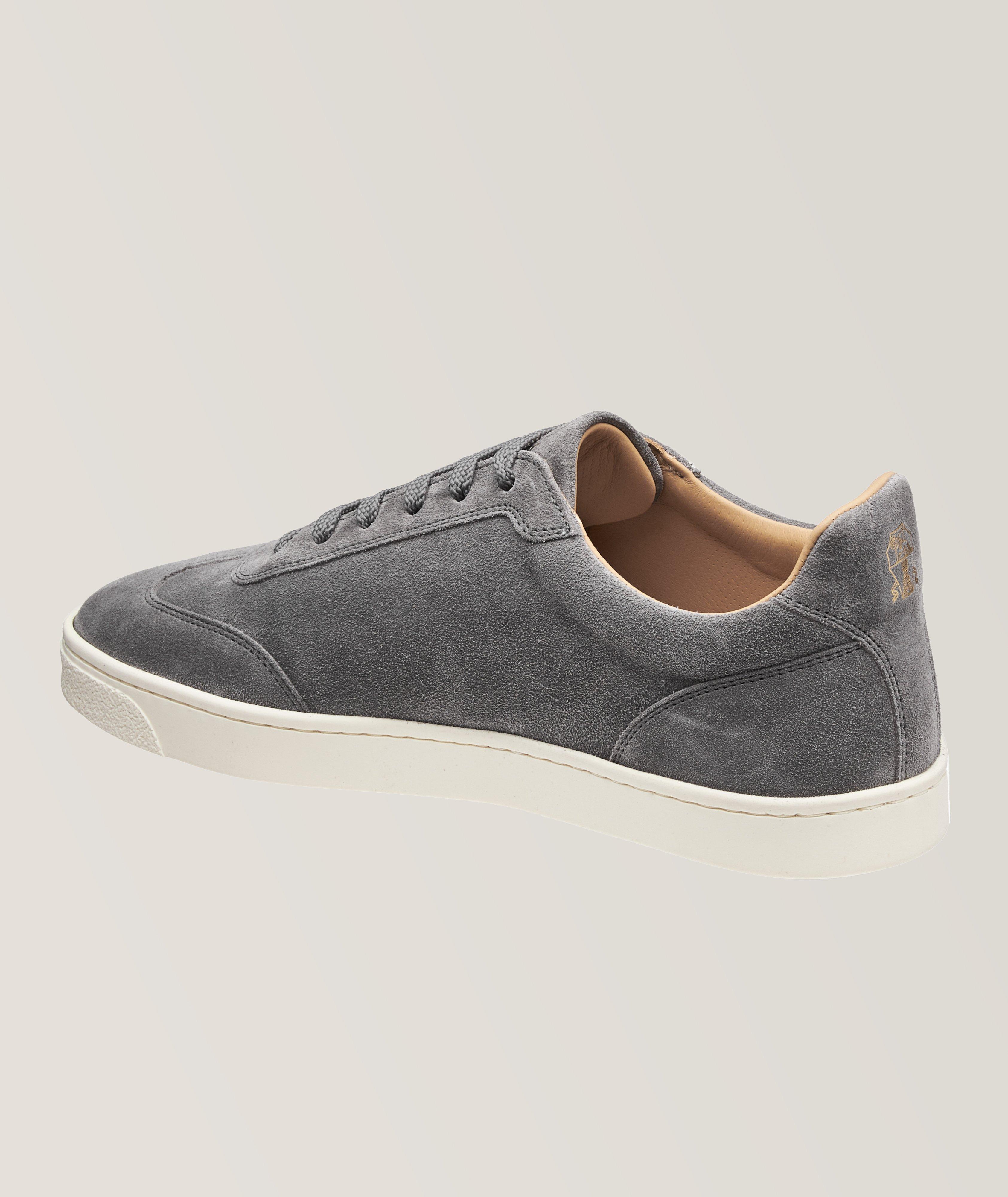 Suede Low-Top Sneakers image 1