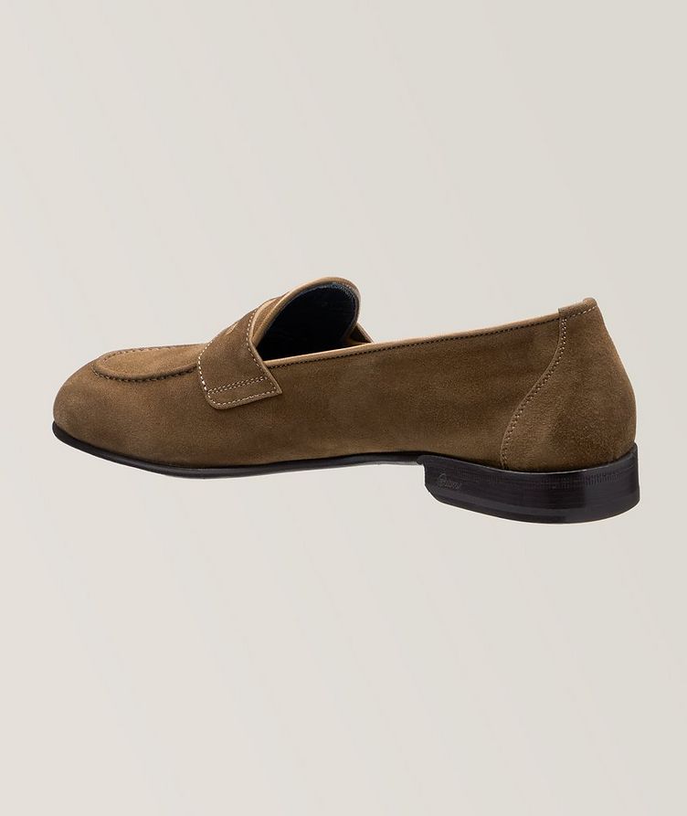 Suede Penny Loafers image 1