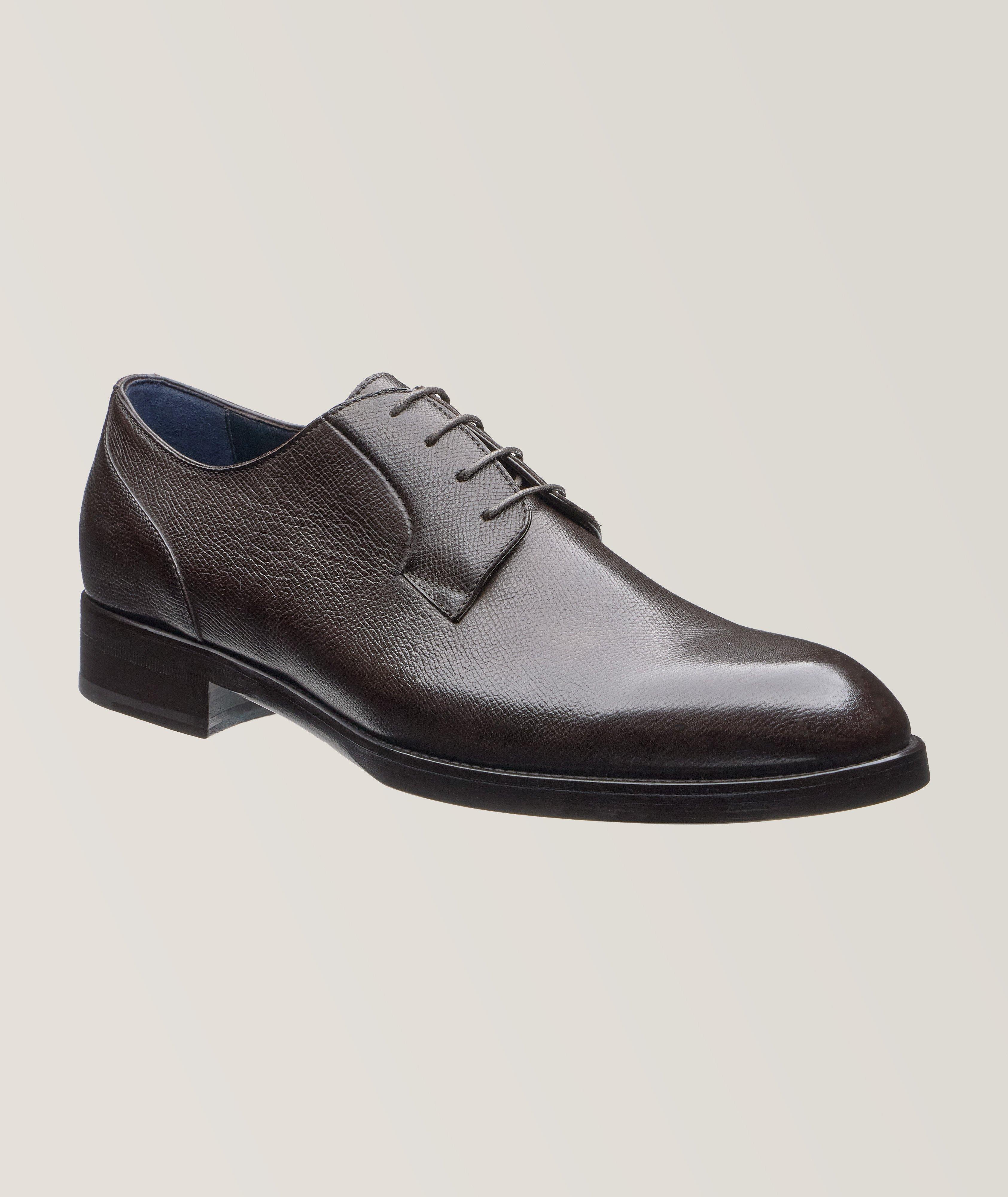 Leather Plain Toe Derbies image 0