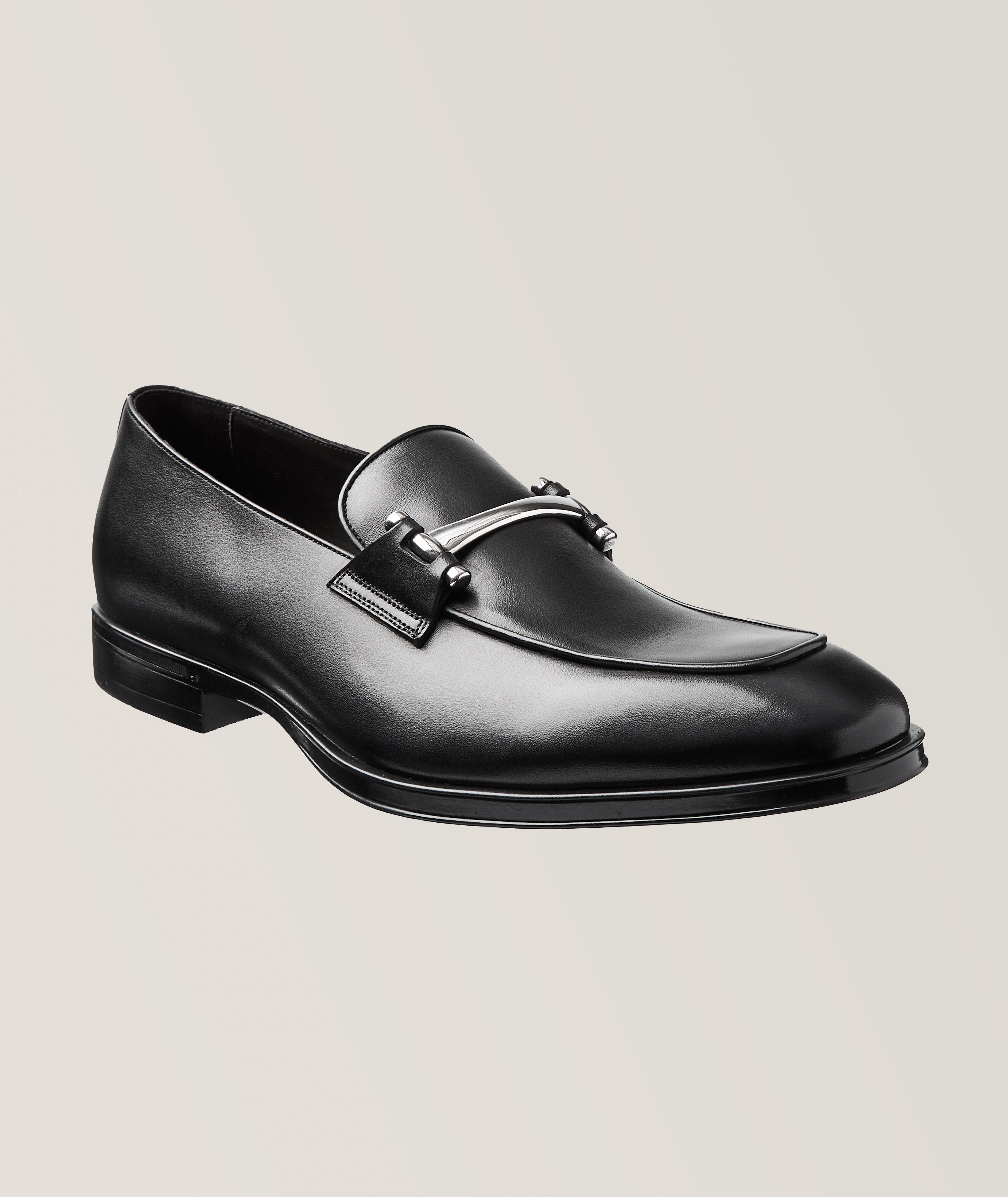 Canali Horsebit Leather Loafers Dress Shoes Harry Rosen