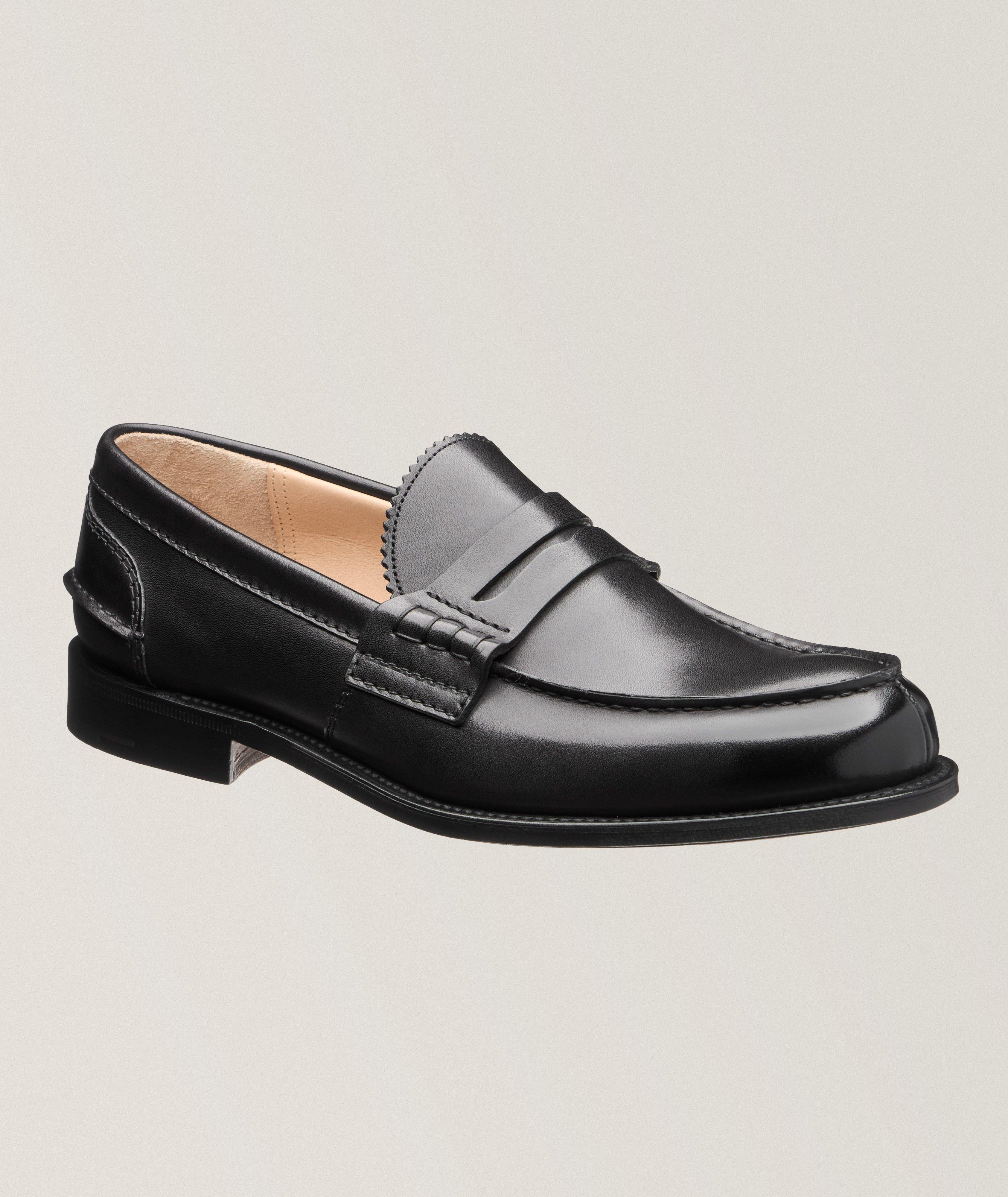 Pembrey Leather Penny Loafers