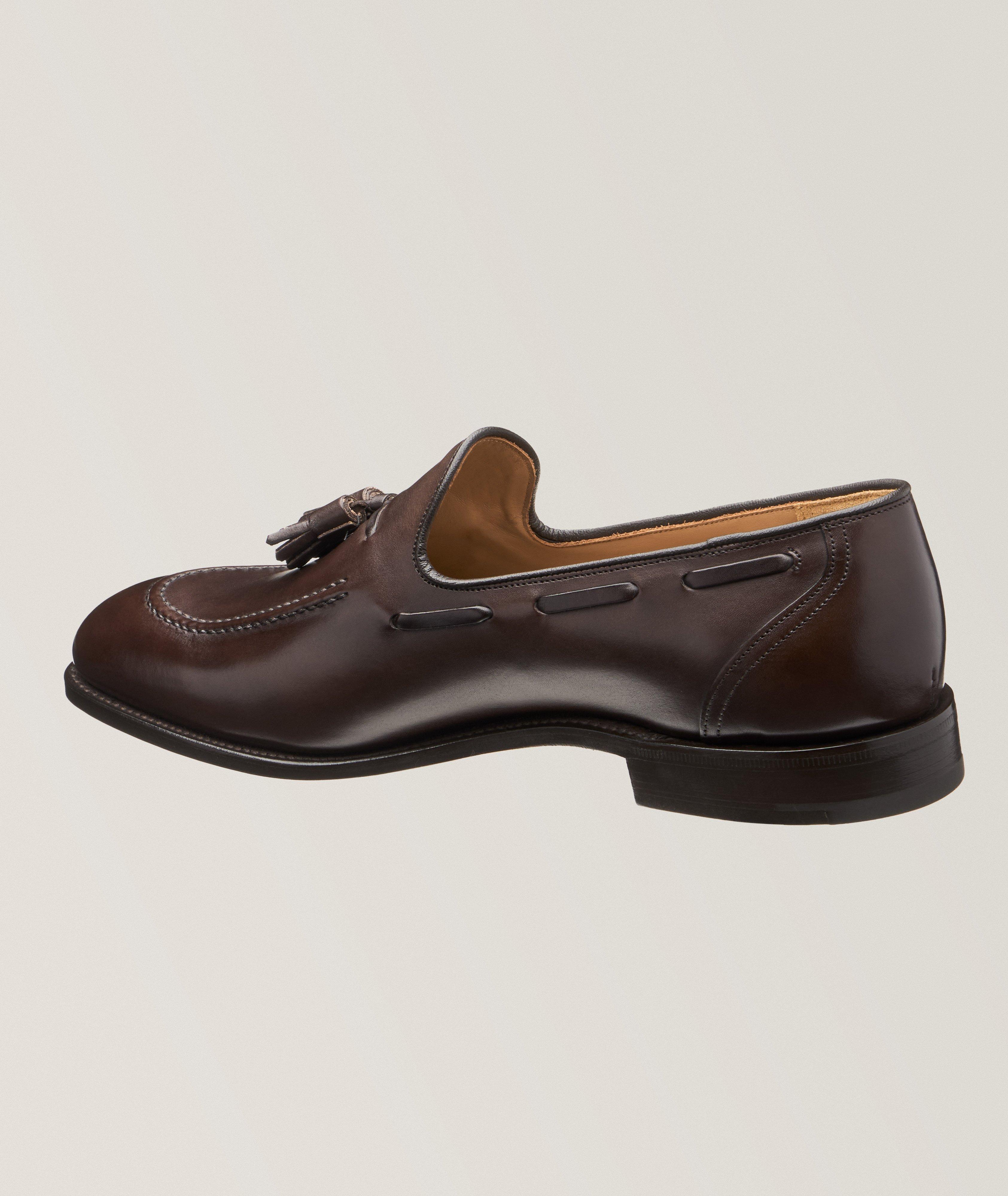 Kingsley Tassel Leather Loafers image 1