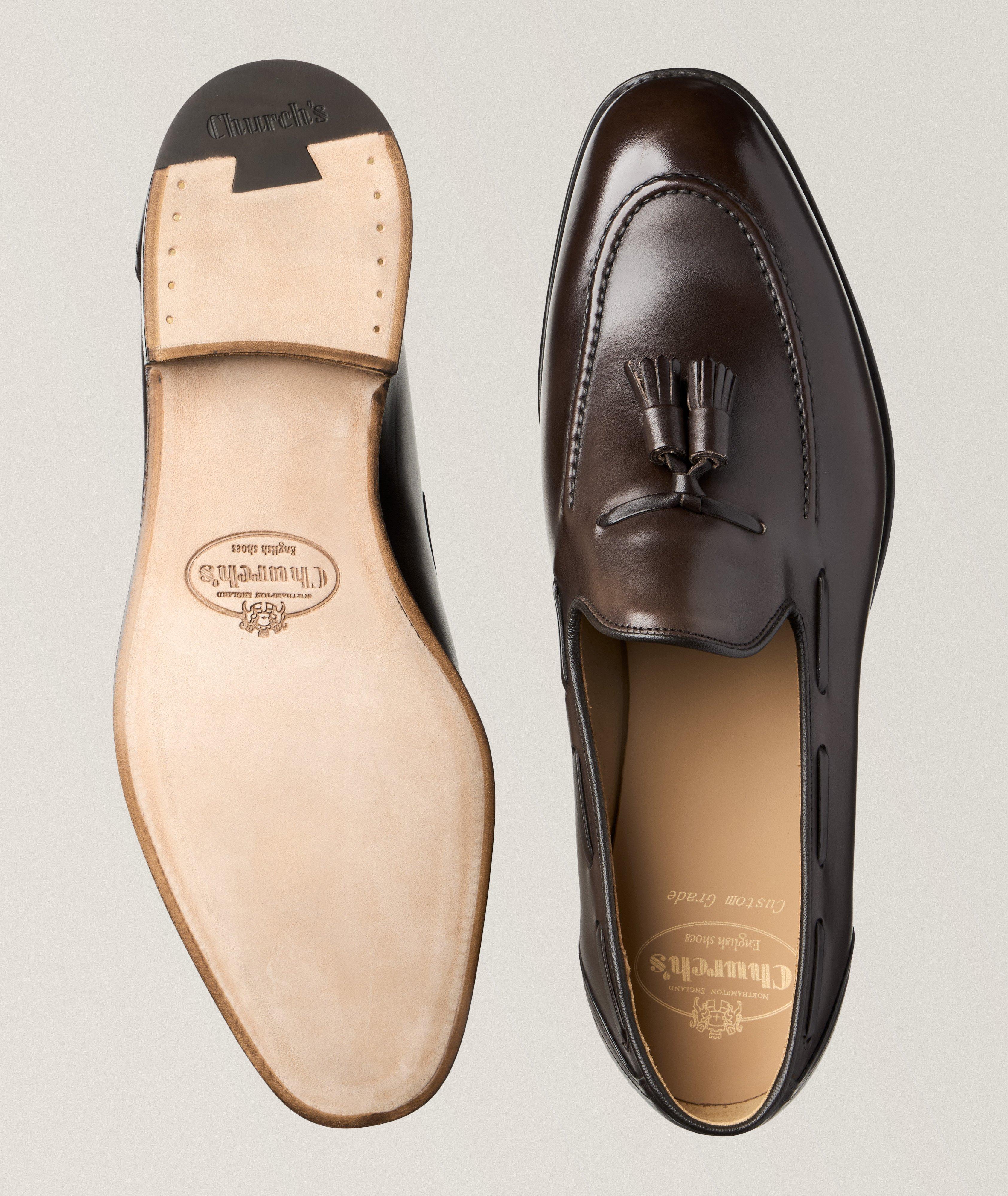 Kingsley Tassel Leather Loafers