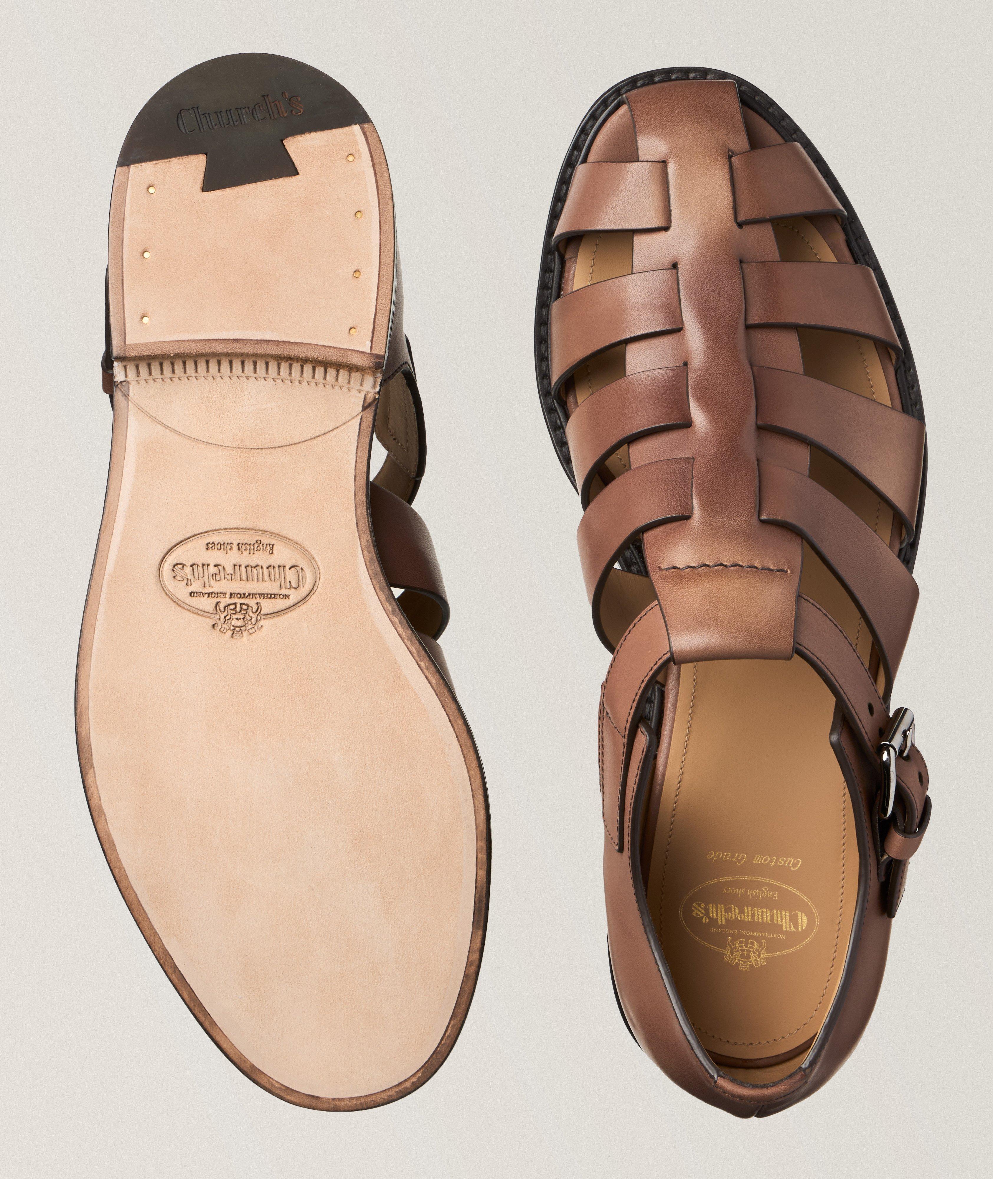 Leather Fisherman Sandals image 2