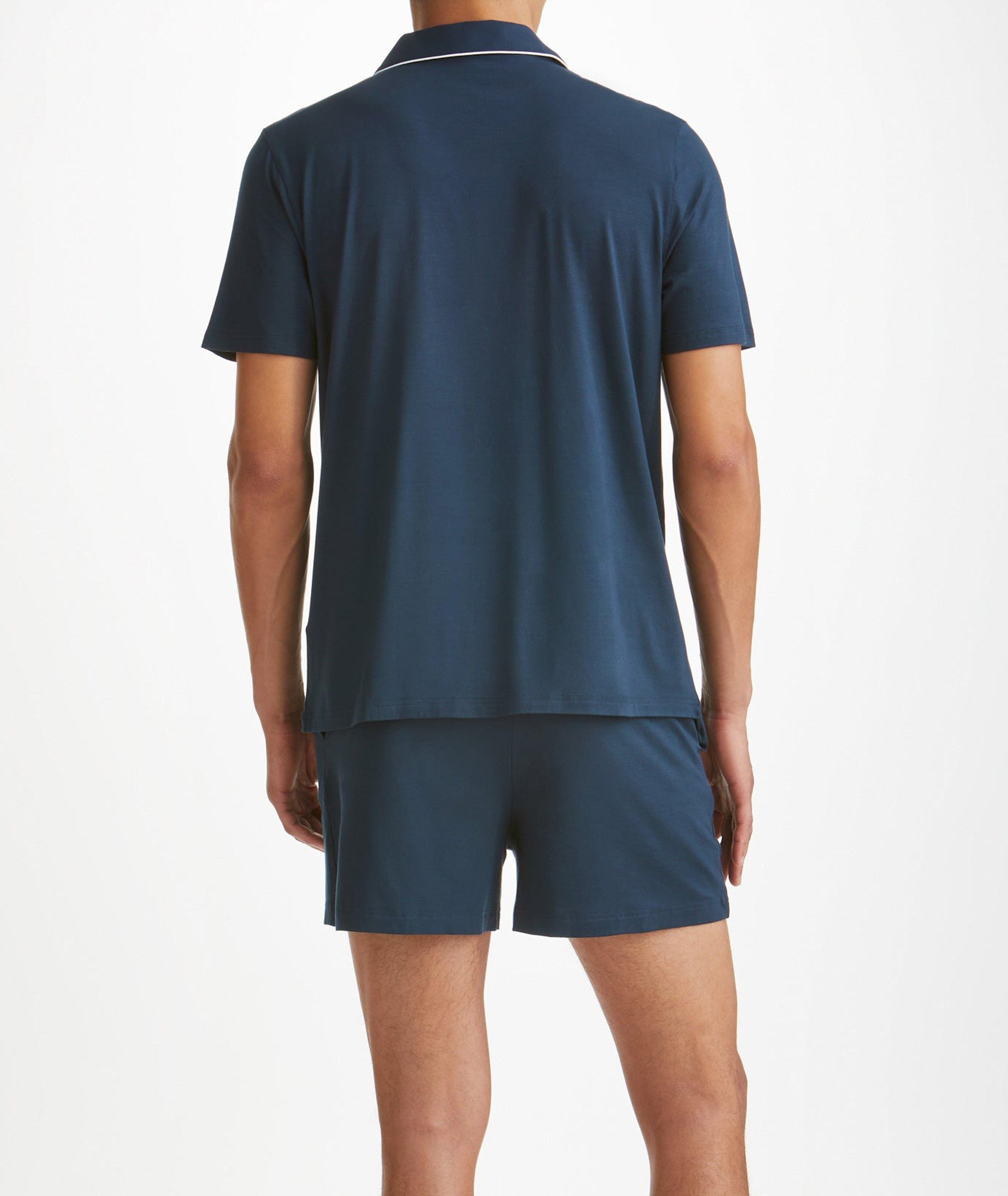 Basel Micro Modal-Stretch Shortie Pajamas