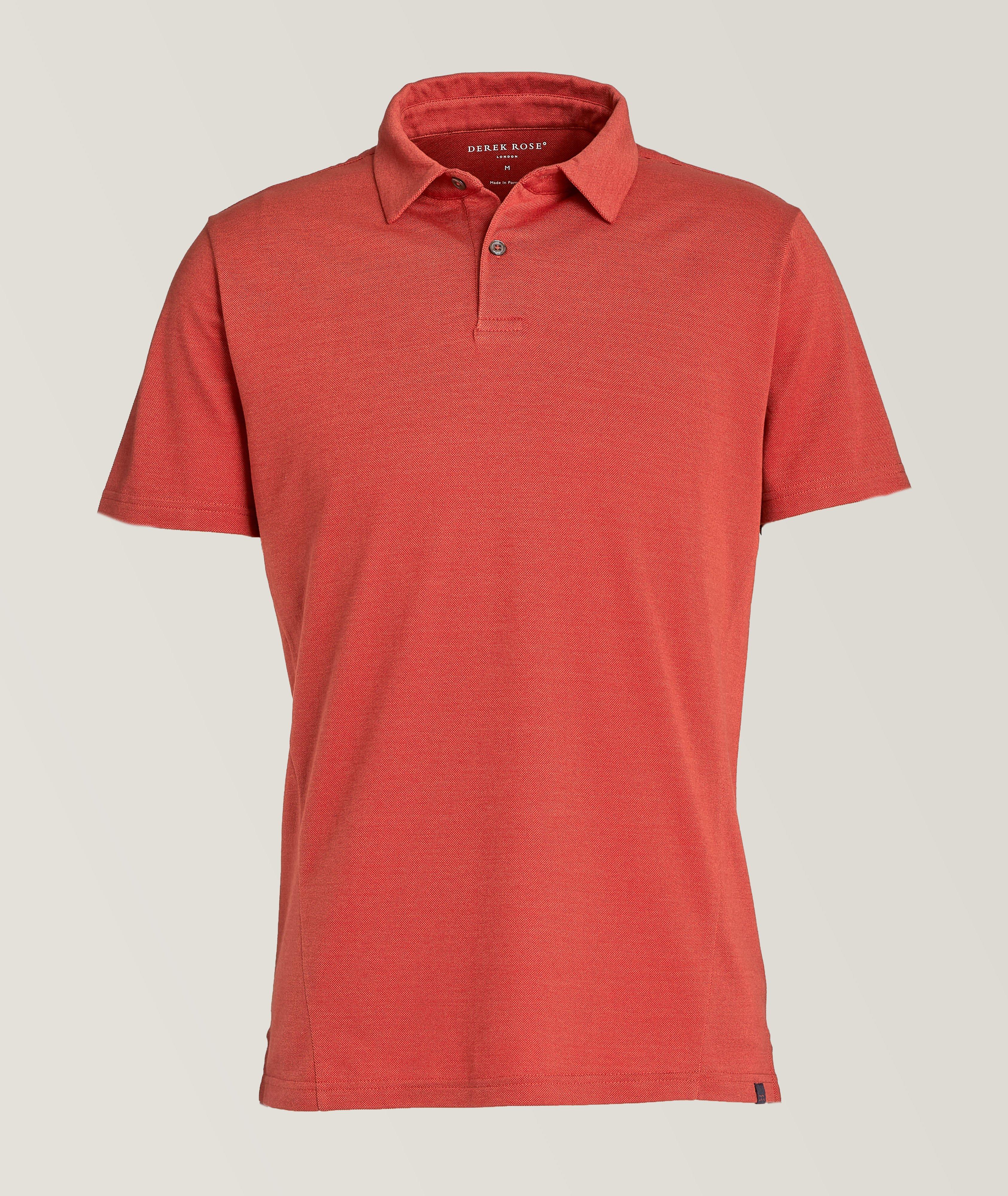 Ramsay Pique Cotton-Blend Polo  image 0