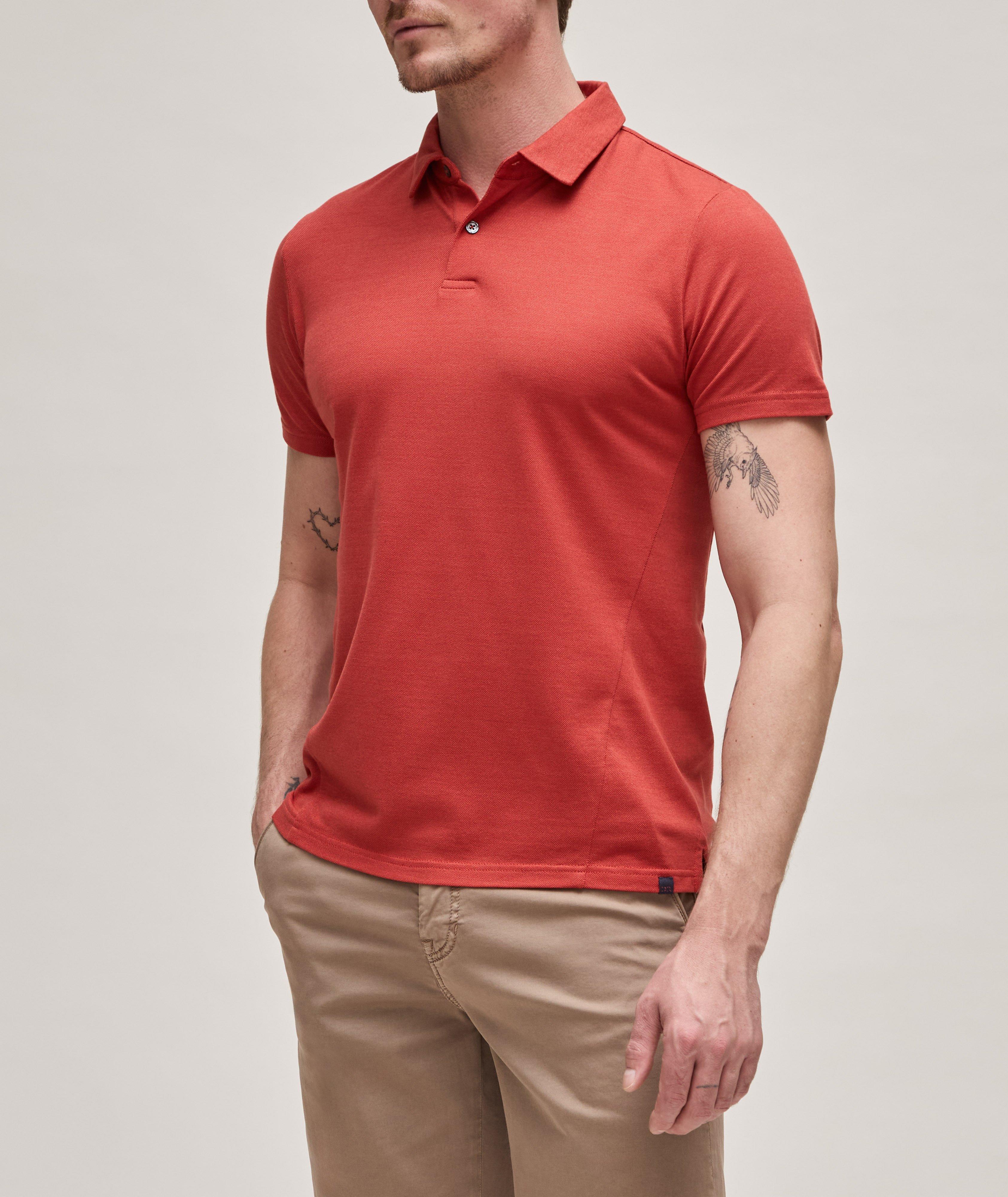 Ramsay Pique Cotton-Blend Polo  image 1