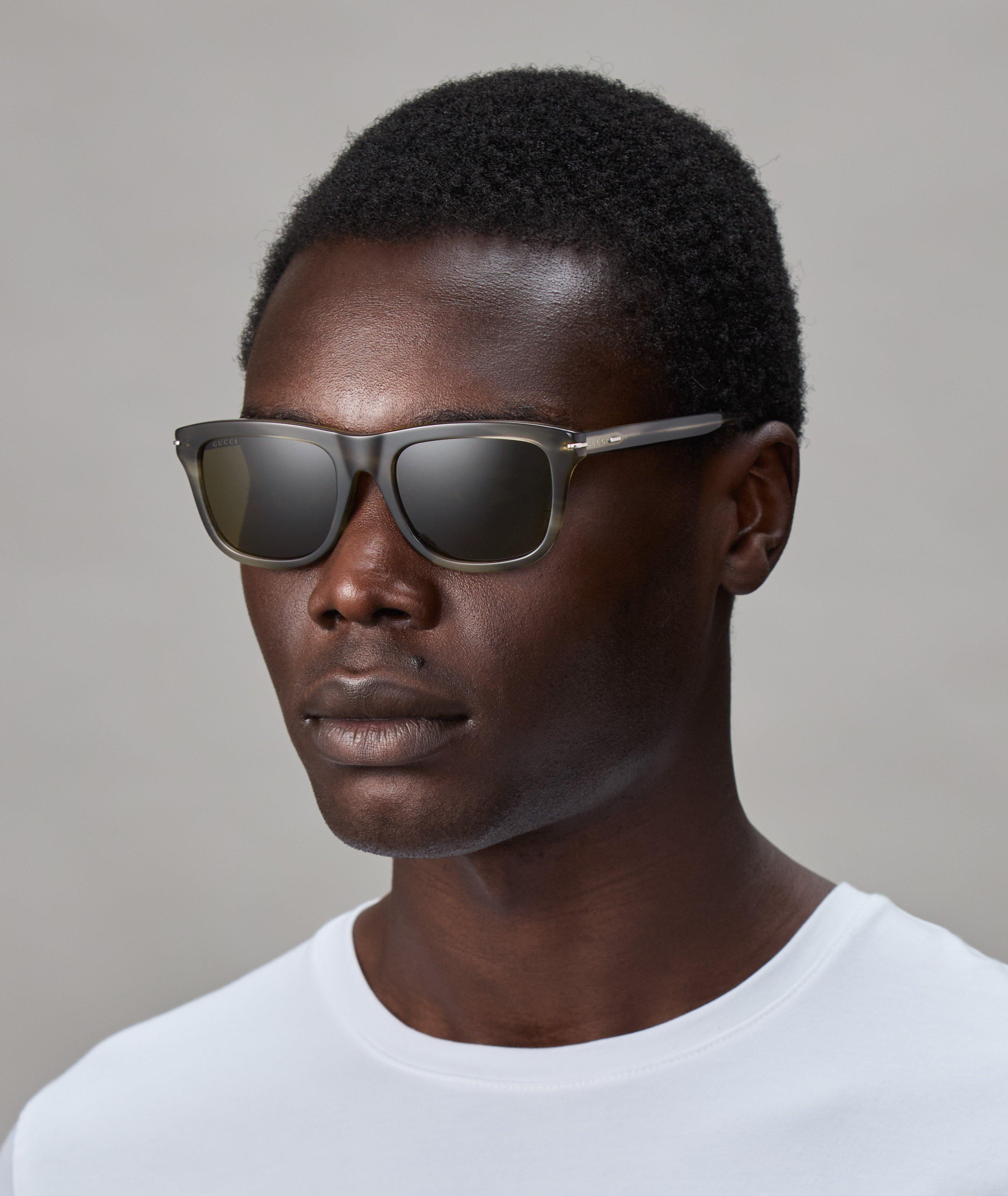 Rectangle Frame Acetate Sunglasses image 1