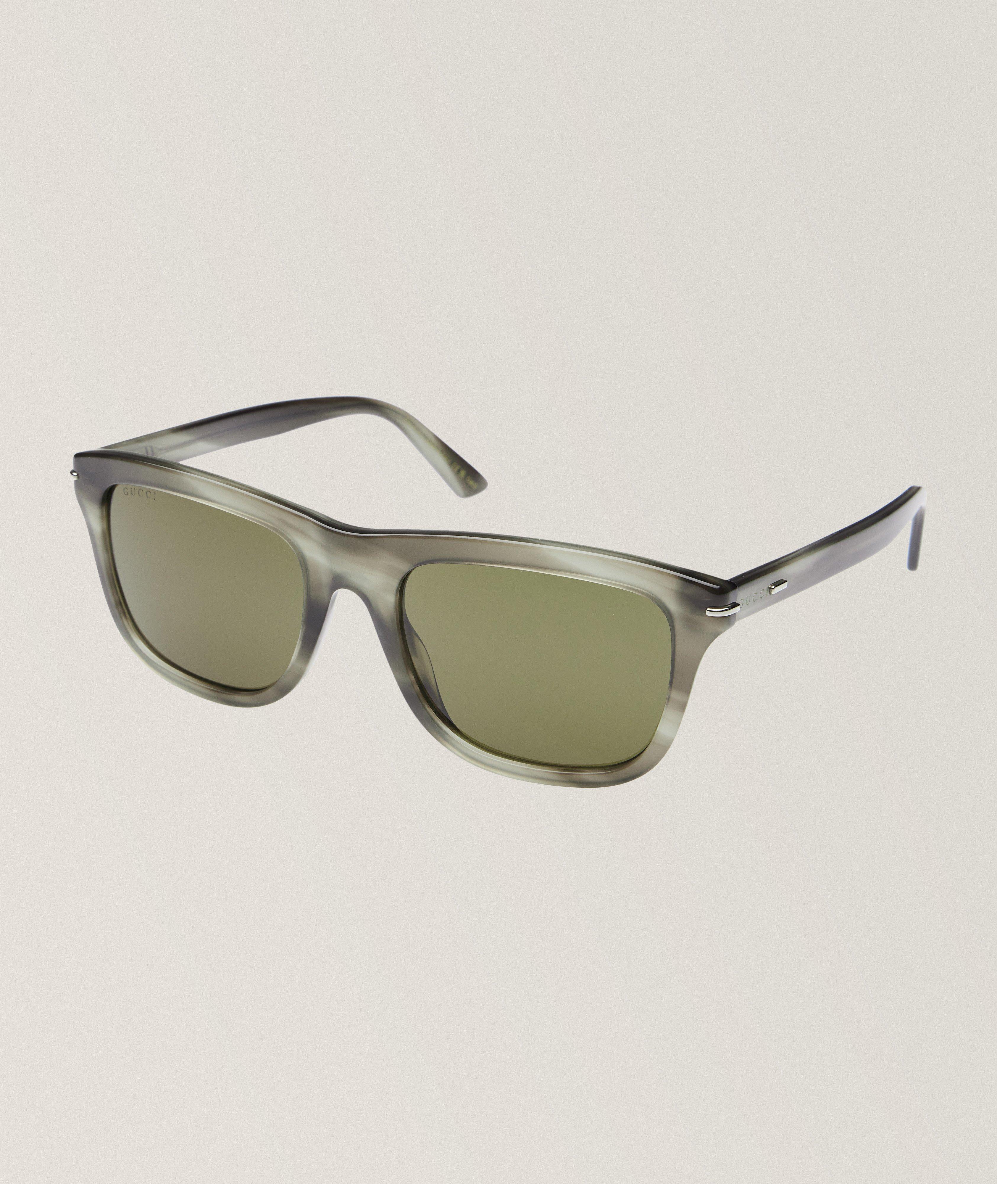 Gucci Rectangle Frame Acetate Sunglasses Eyewear Harry Rosen