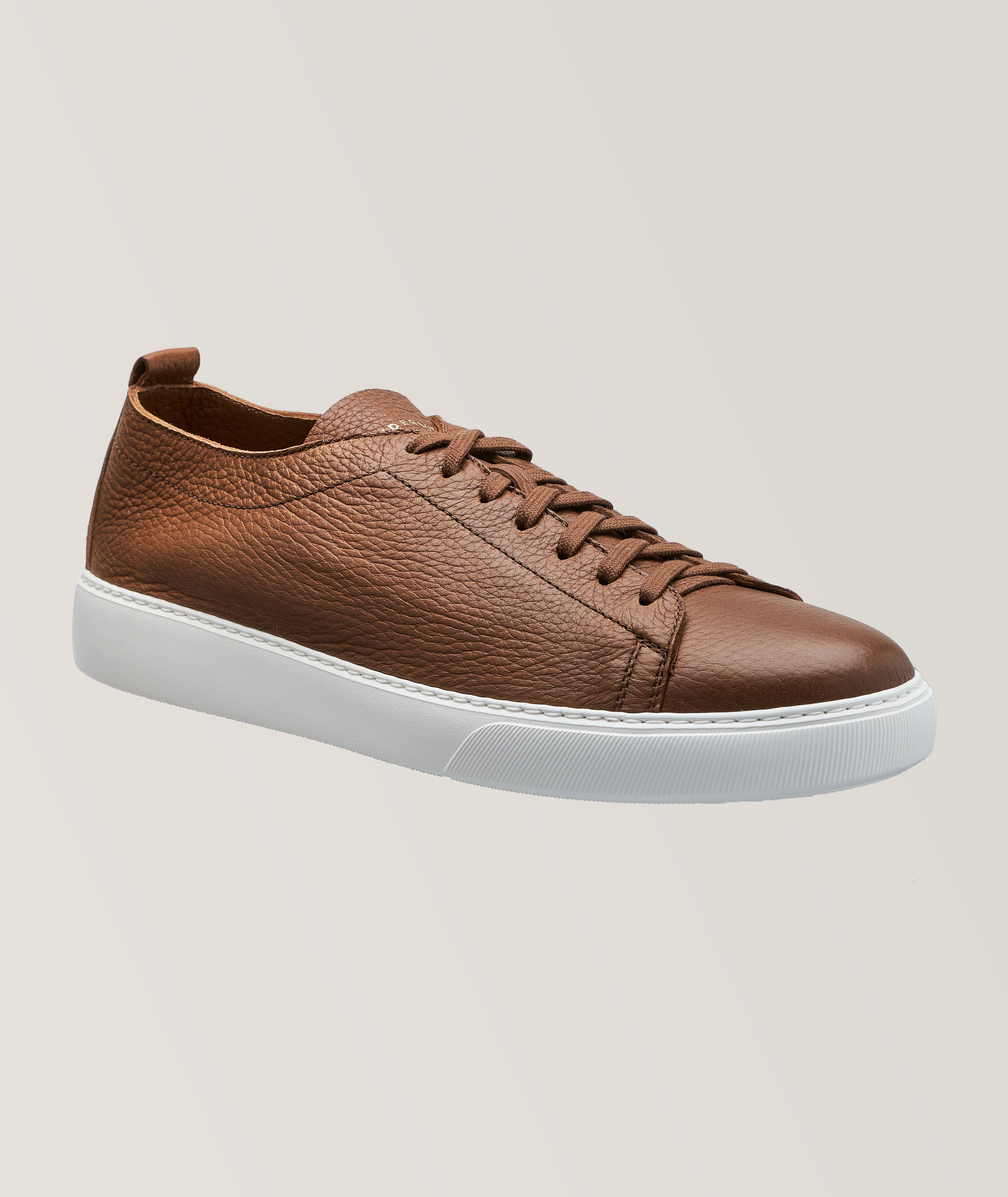 Henderson Grain Leather Byron Sneaker | Sneakers | Harry Rosen