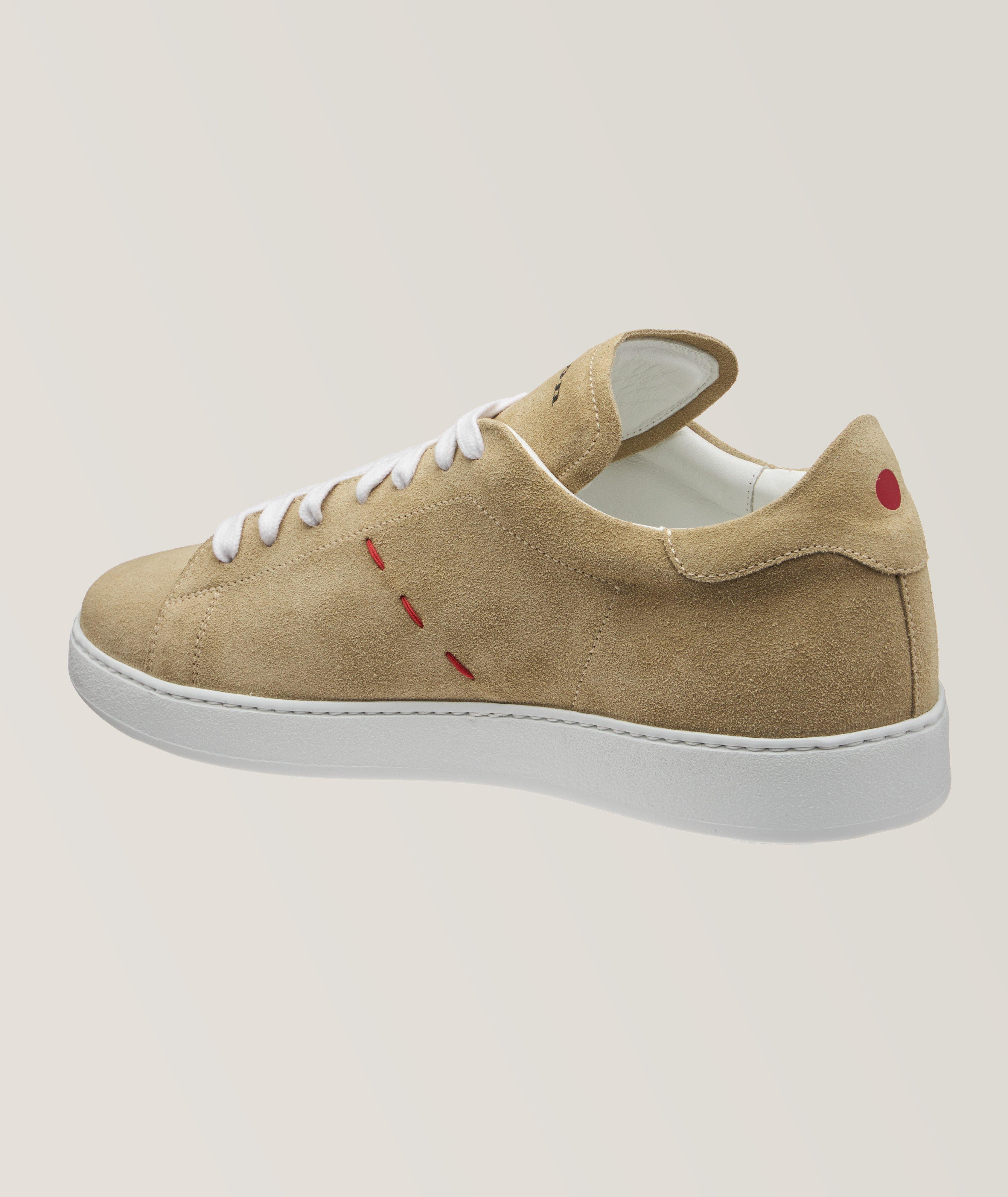 Kiton Suede Stitching Sneakers | Sneakers | Harry Rosen