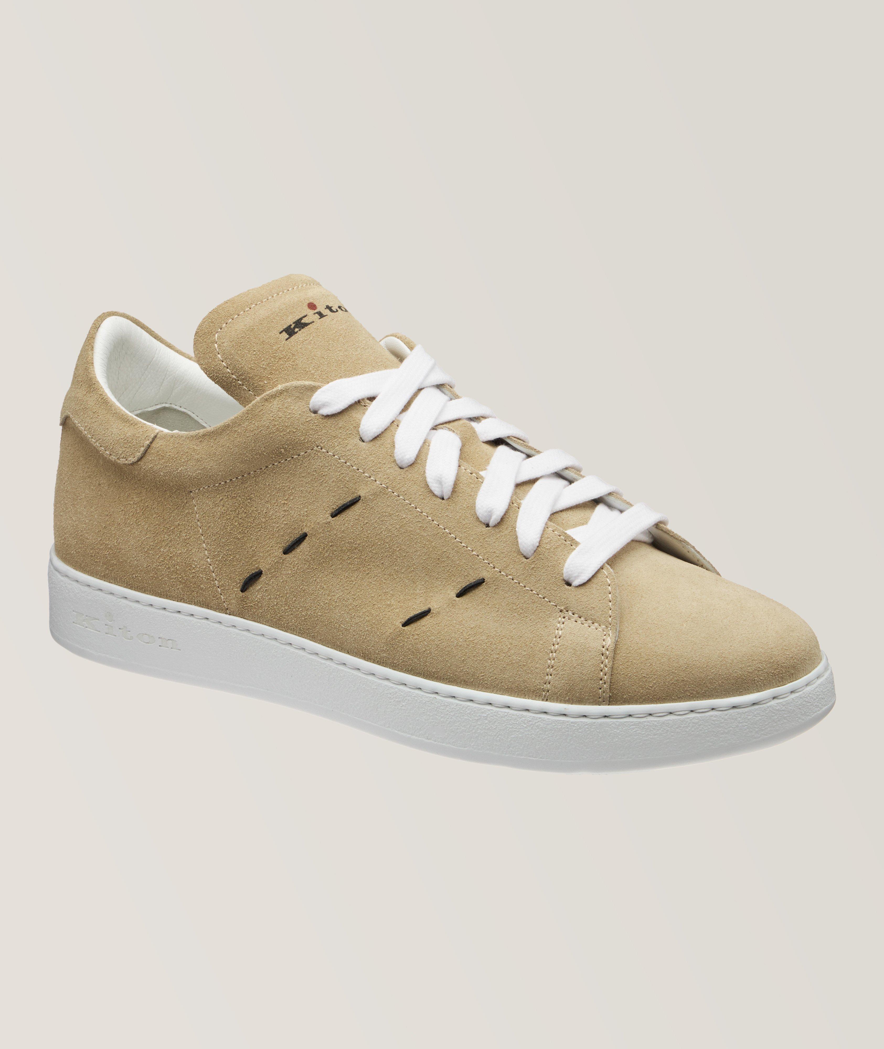 Suede Stitching Sneakers image 0
