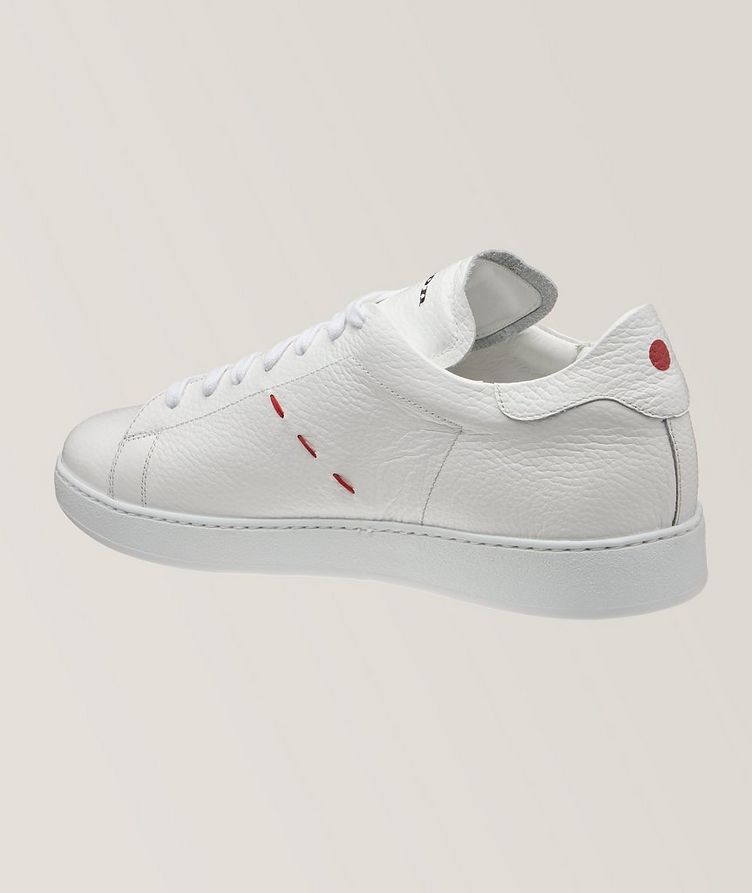Pick Stitch Leather Sneakers image 1