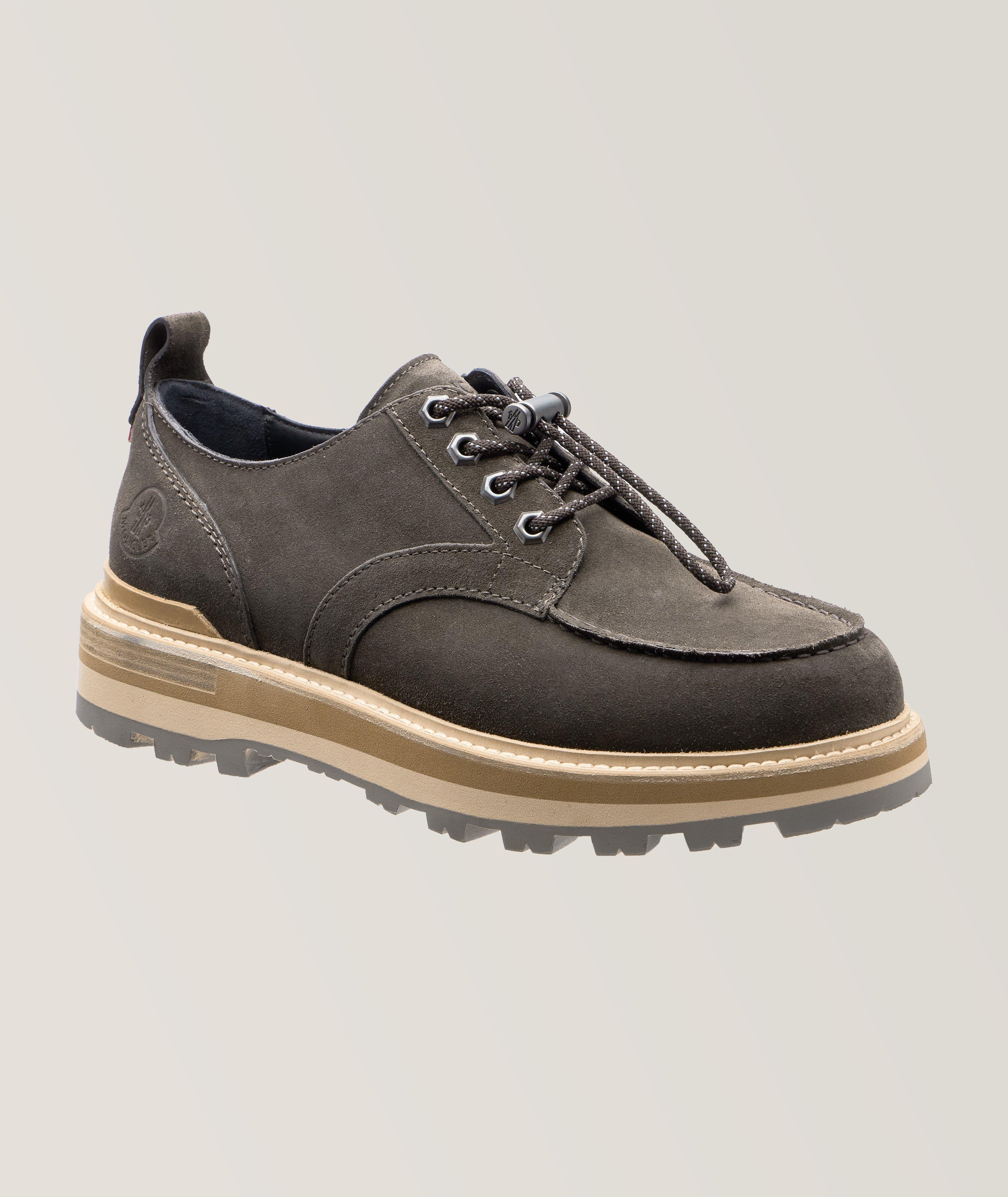 Moncler Chaussure lacée Peka 305 en nubuck