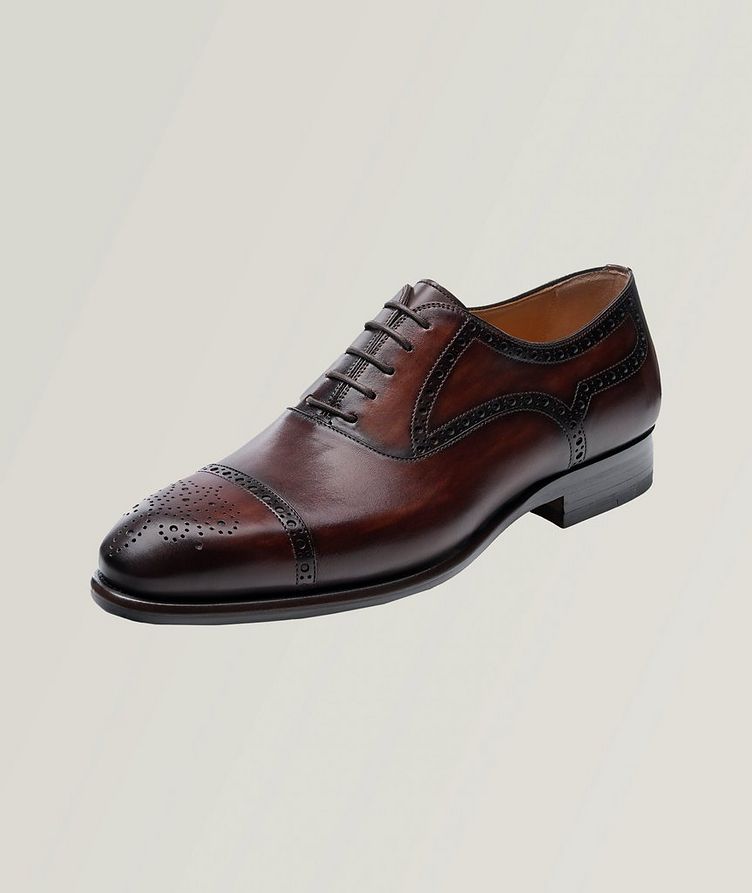 Perforated Leather Oxfords image 2