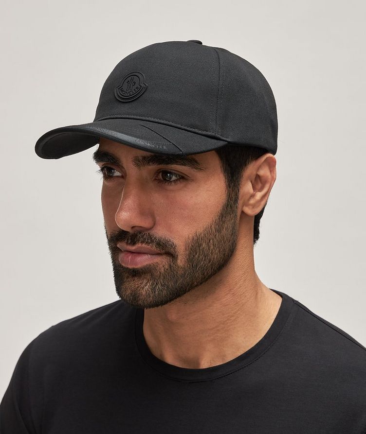 Moncler Logo Trim Gabardine Cotton Baseball Cap | Hats Moncler Logo Trim Gabardine Cotton Baseball Cap | Hats