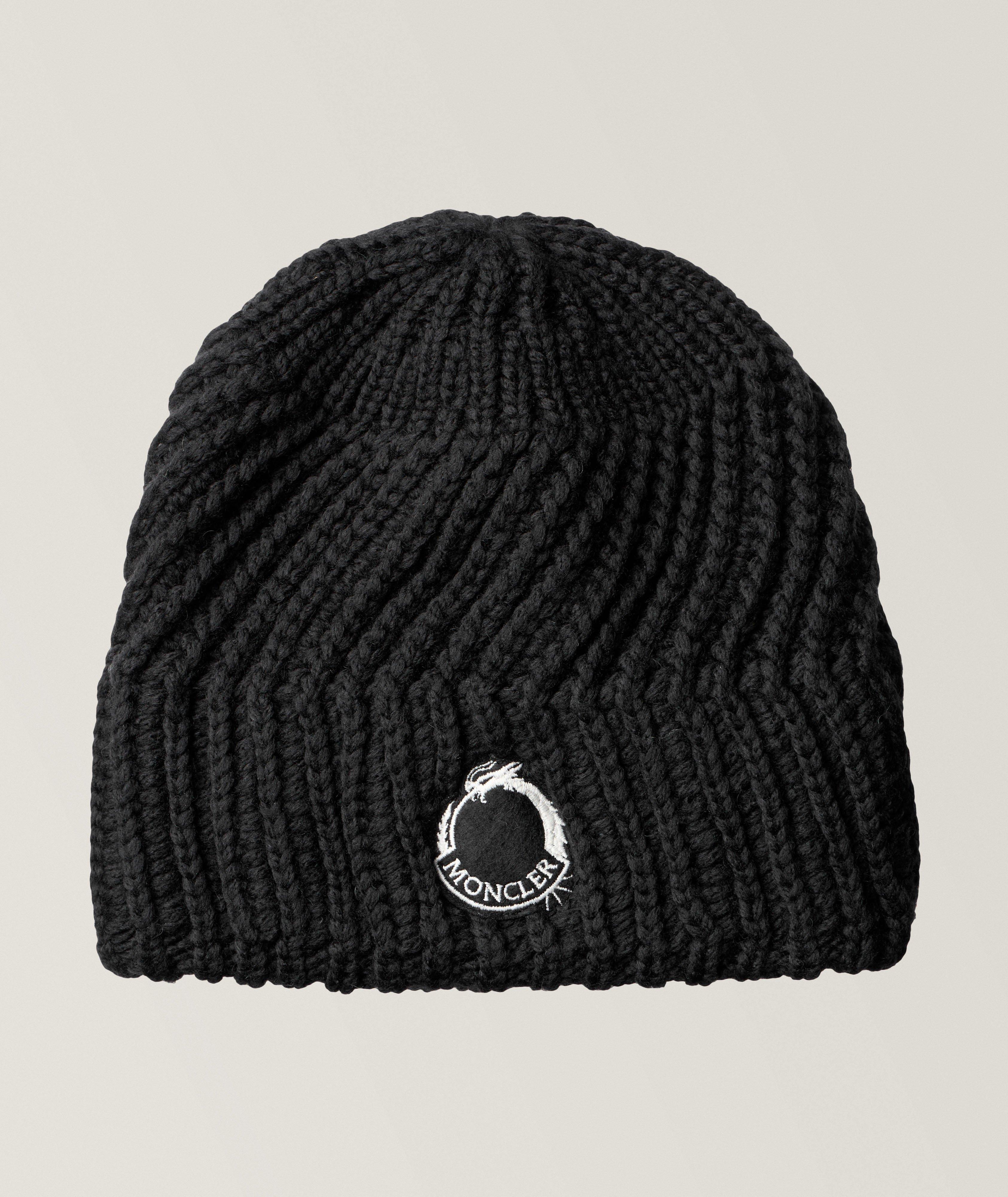 Year of The Dragon Collection Virgin Wool-Blend Ribbed Beanie image 0