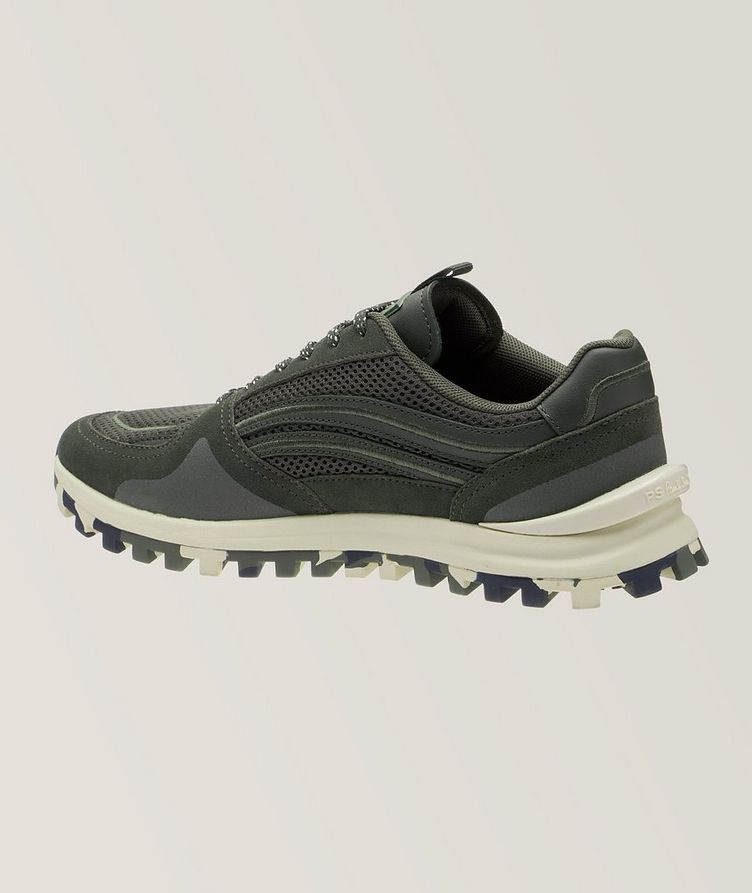 Marino Camouflage Mixed Material Trainers image 1