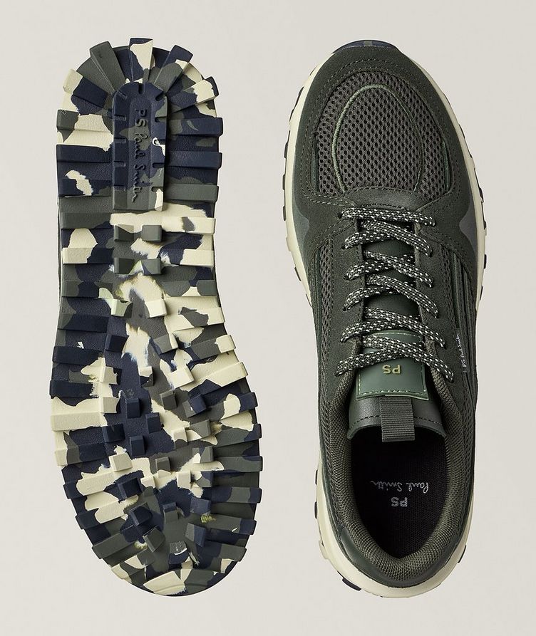 Marino Camouflage Mixed Material Trainers image 2