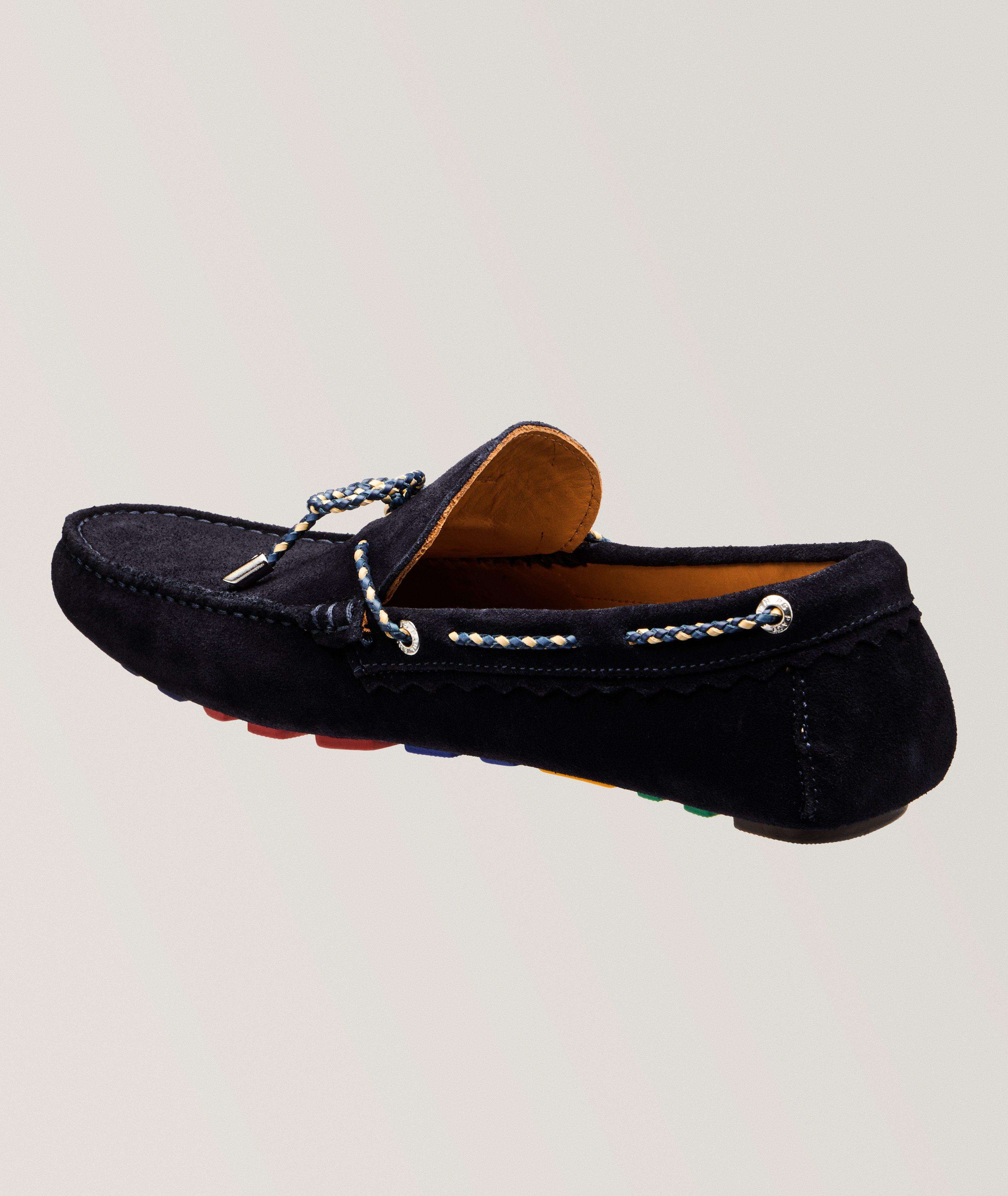 Springfield Suede Leather Driving Loafers image 1