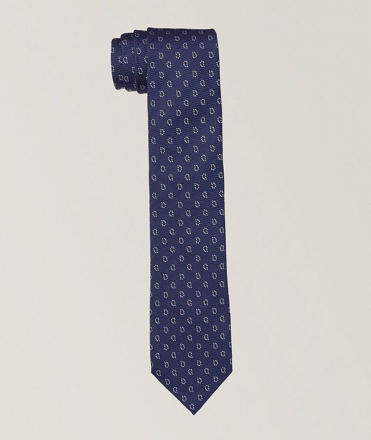 Dotted Silk Tie  image 0