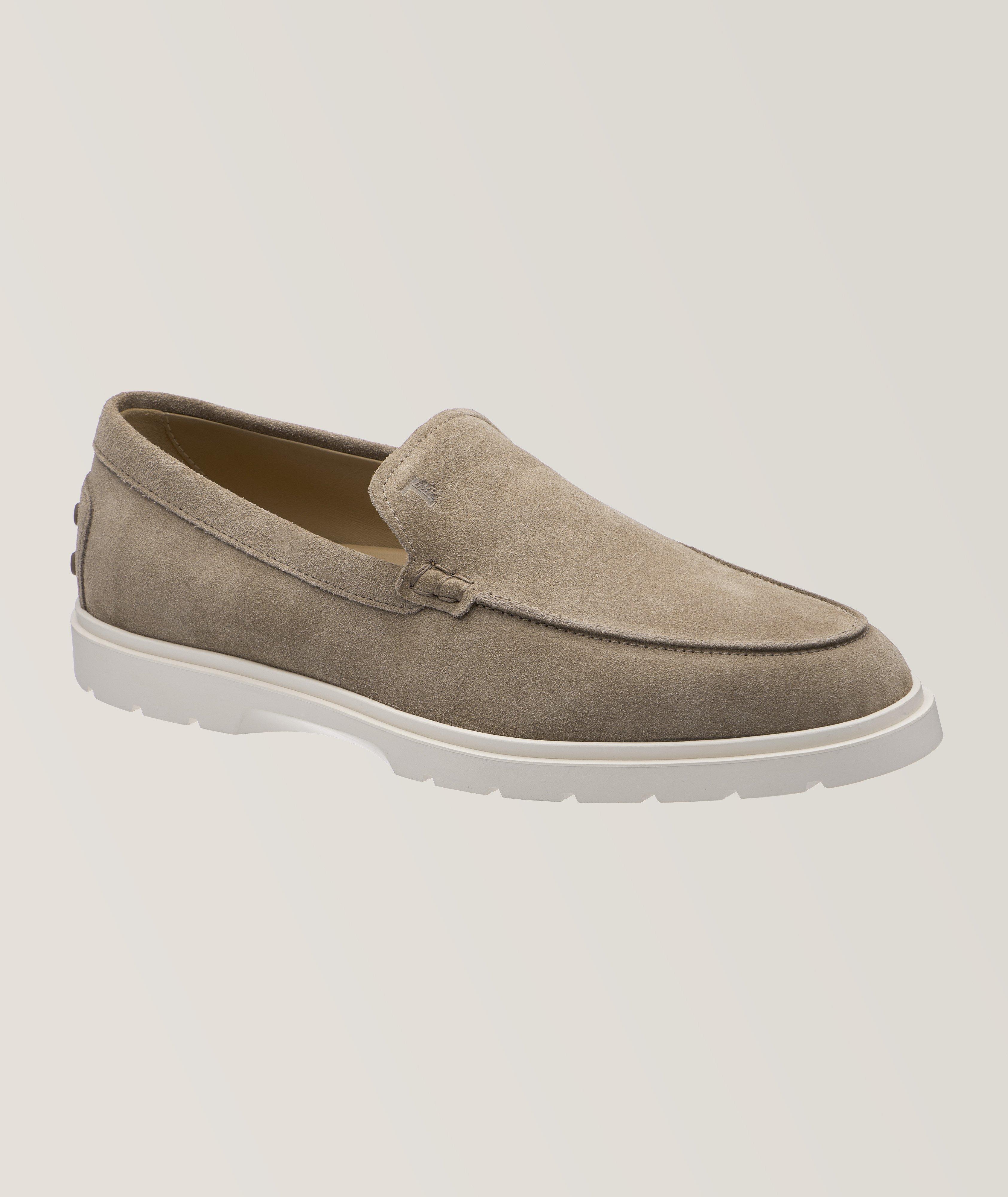 Suede Slipper Loafers image 0