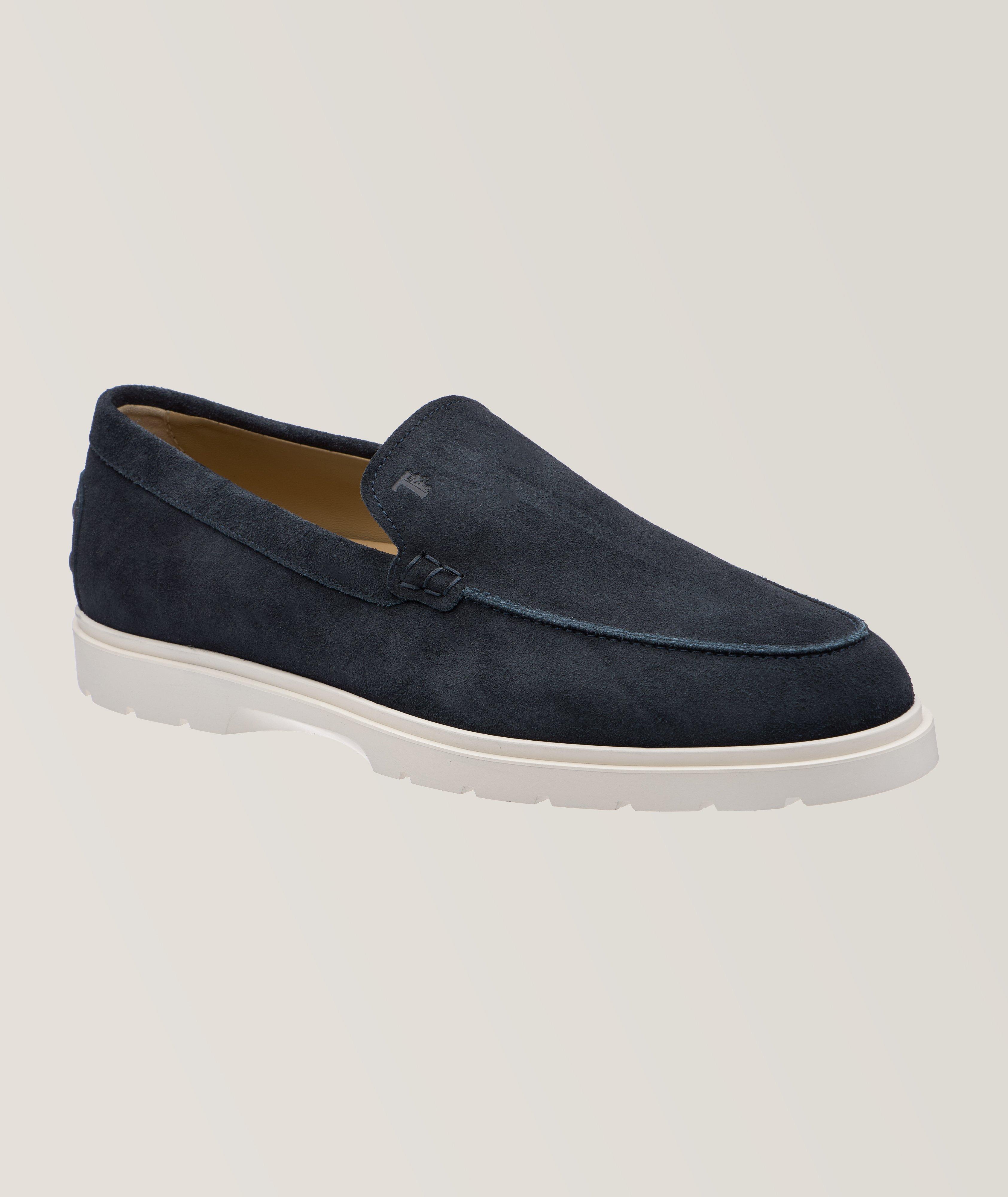 Suede Loafers